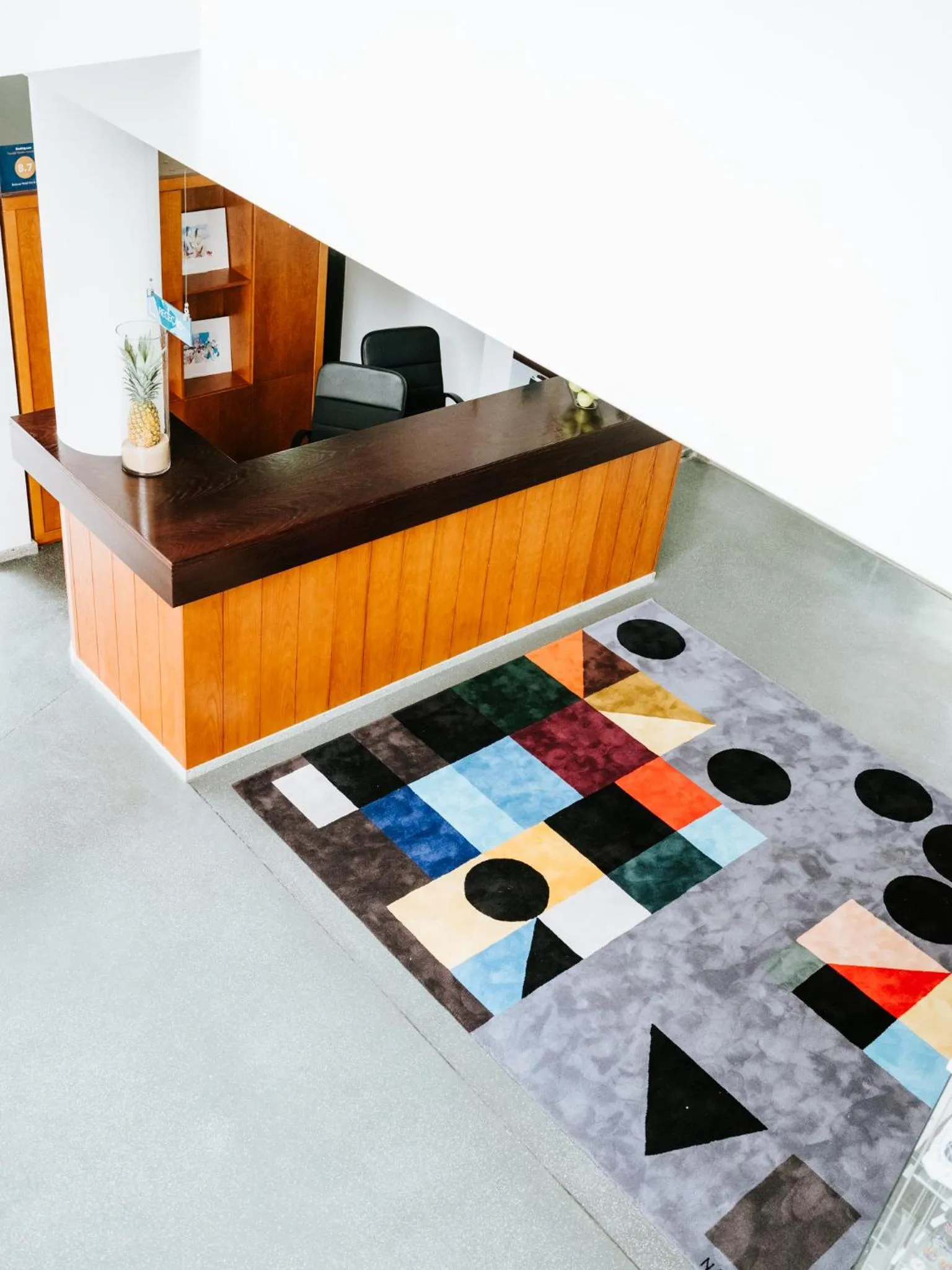 Lobby or reception in Boticas Hotel Art & SPA