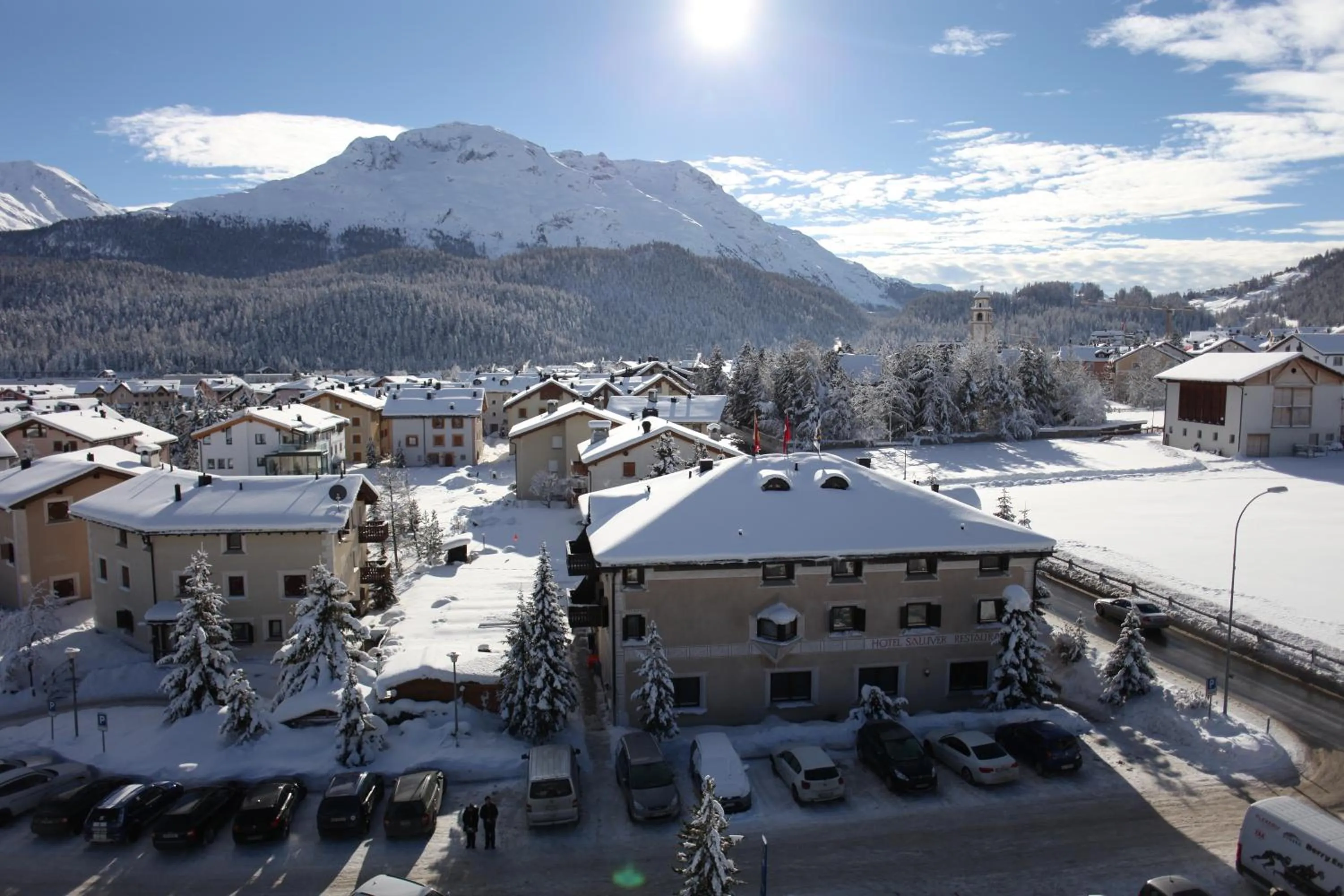 Facade/entrance in Hotel Saluver