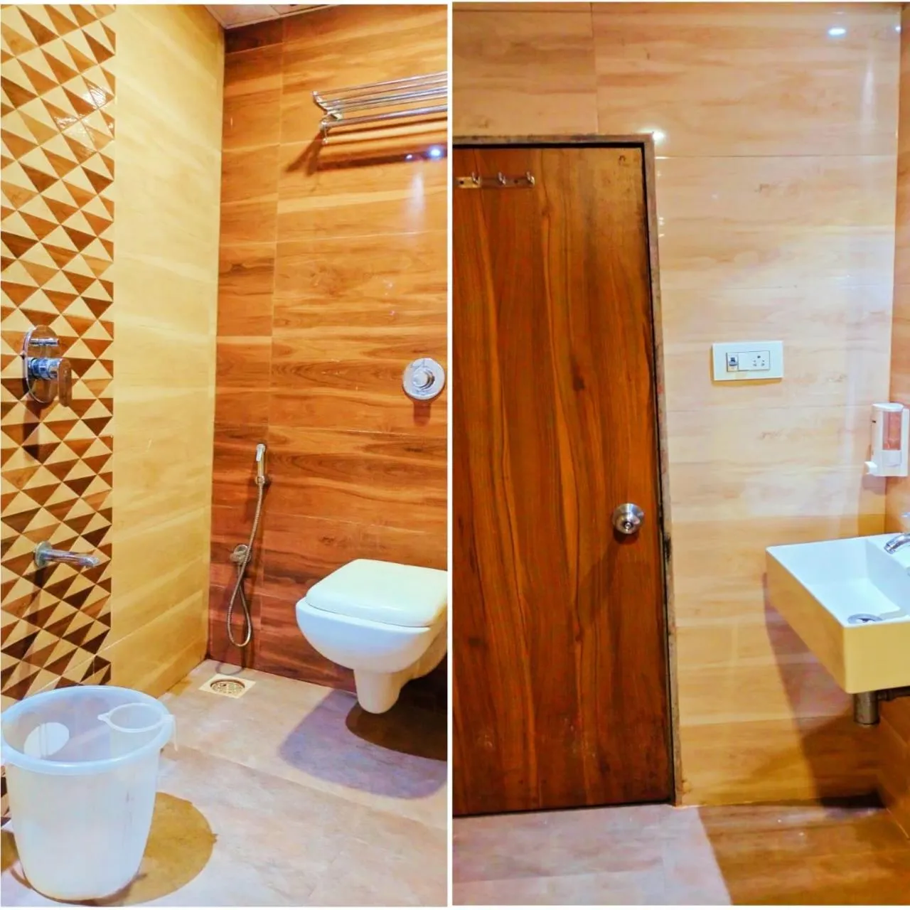 Toilet in Hotel Avion Palace