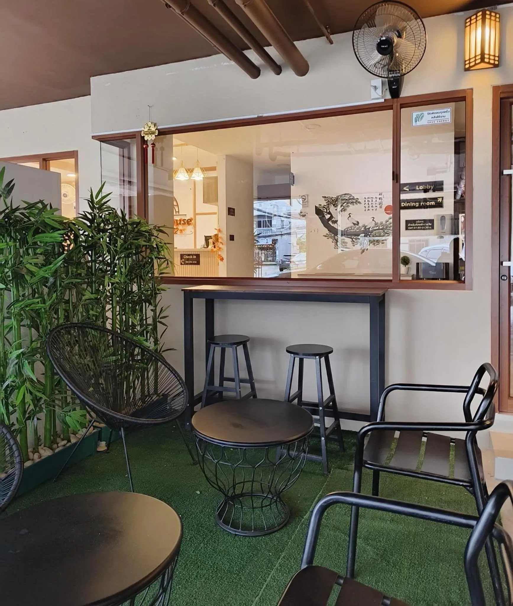 Garden view in SNOW HOUSE Buriram