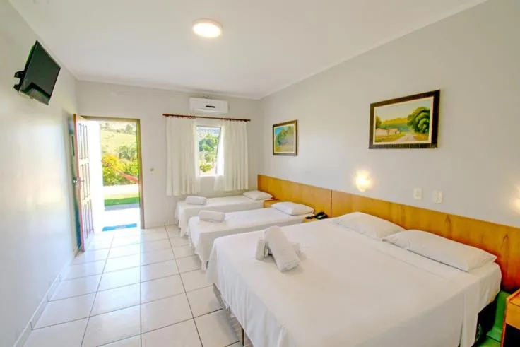 Bed in Hotel Fazenda M1