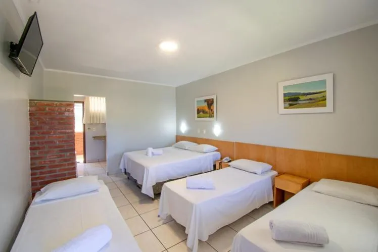 Bed in Hotel Fazenda M1