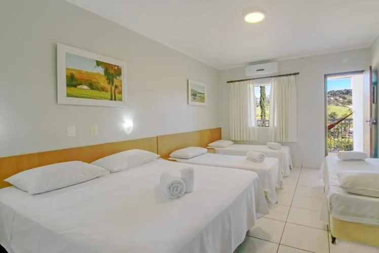Bed in Hotel Fazenda M1