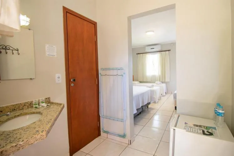 Bed in Hotel Fazenda M1