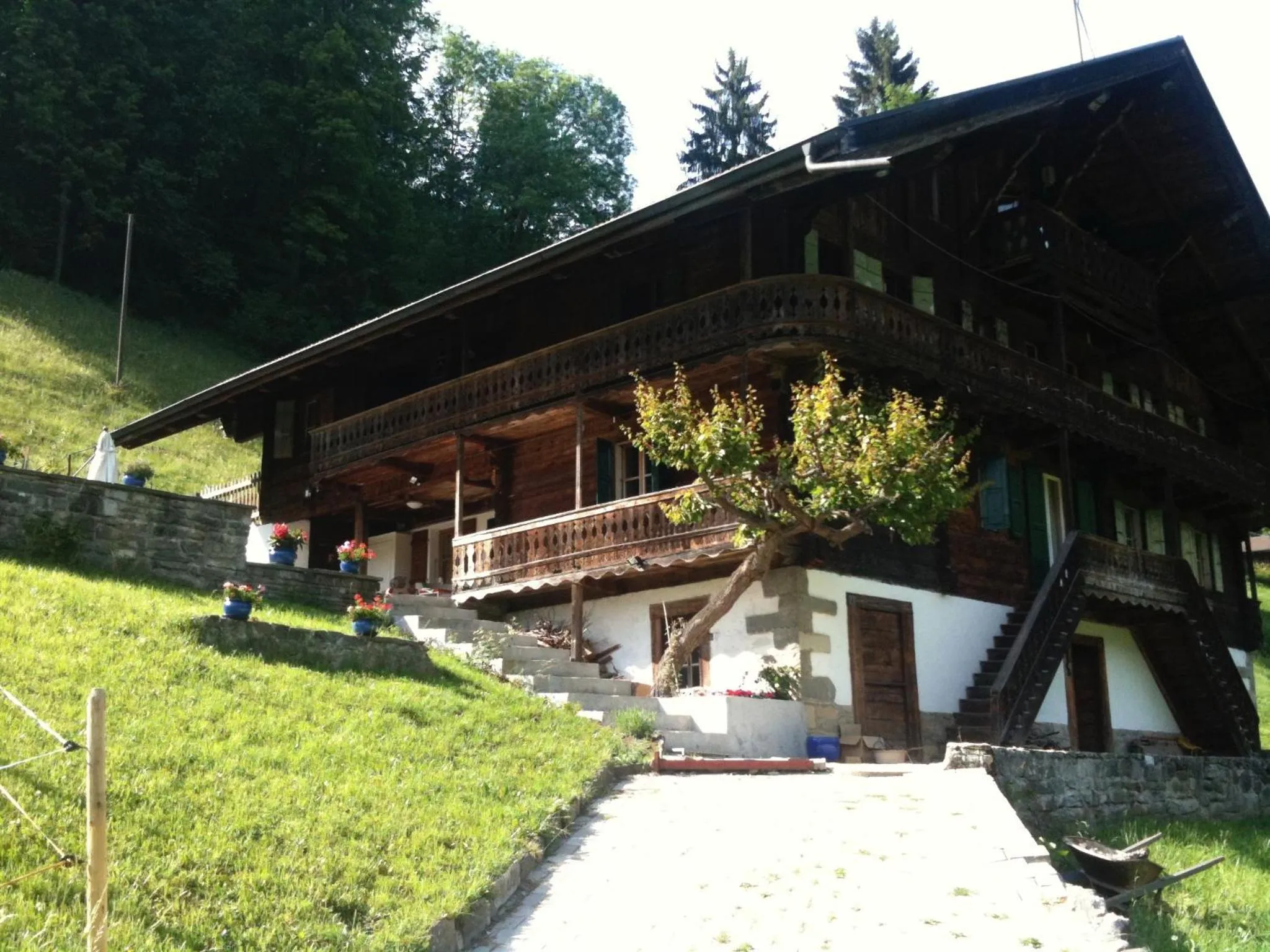 Property building in Spacious Swiss Alpine Chalet for Nature Lovers