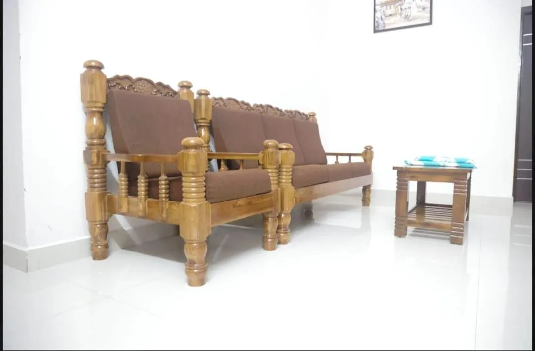 Seating area in CM Stays Service Apartment - Near Chennai Airport - Pallavaram