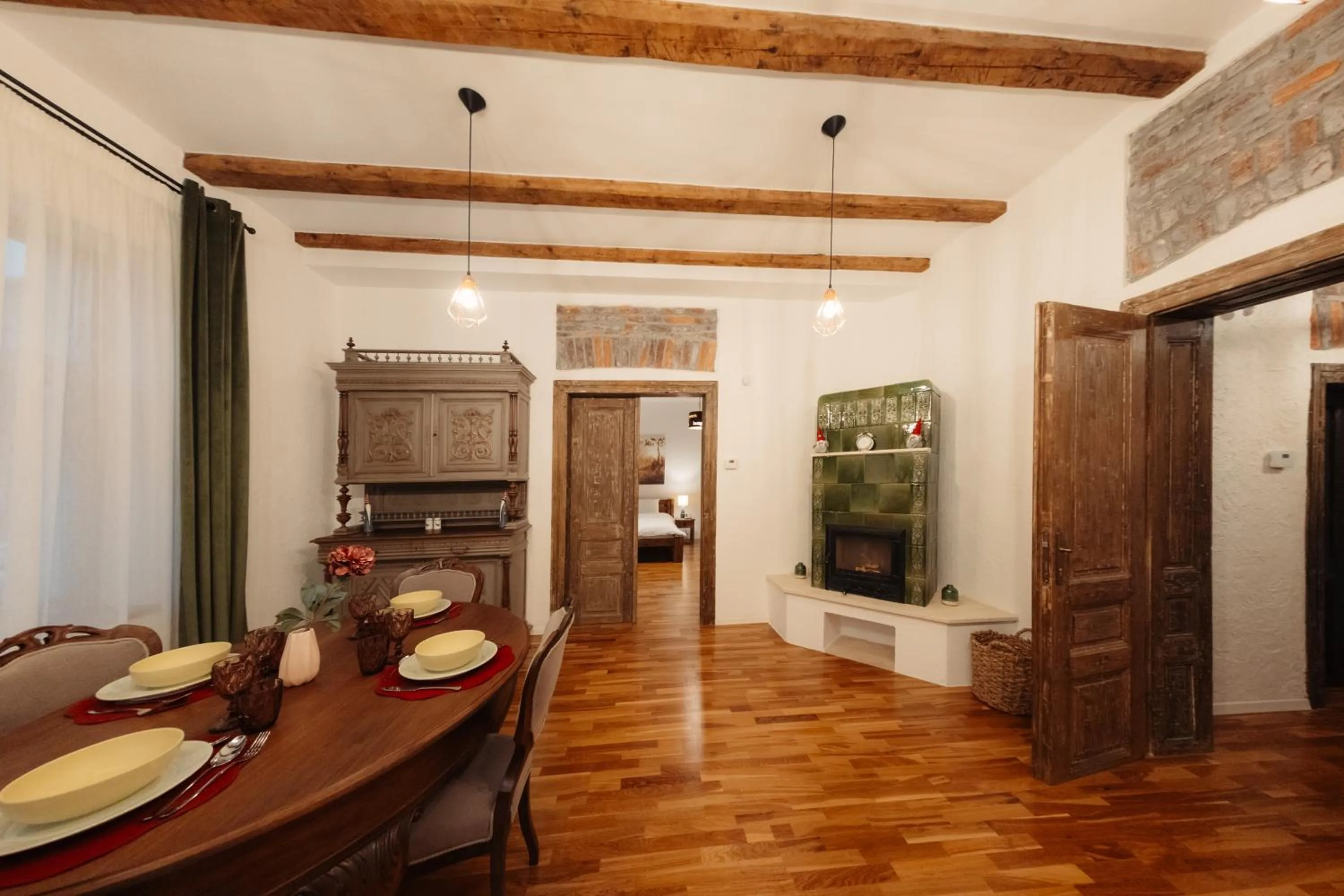 Seating area in Casa 1901