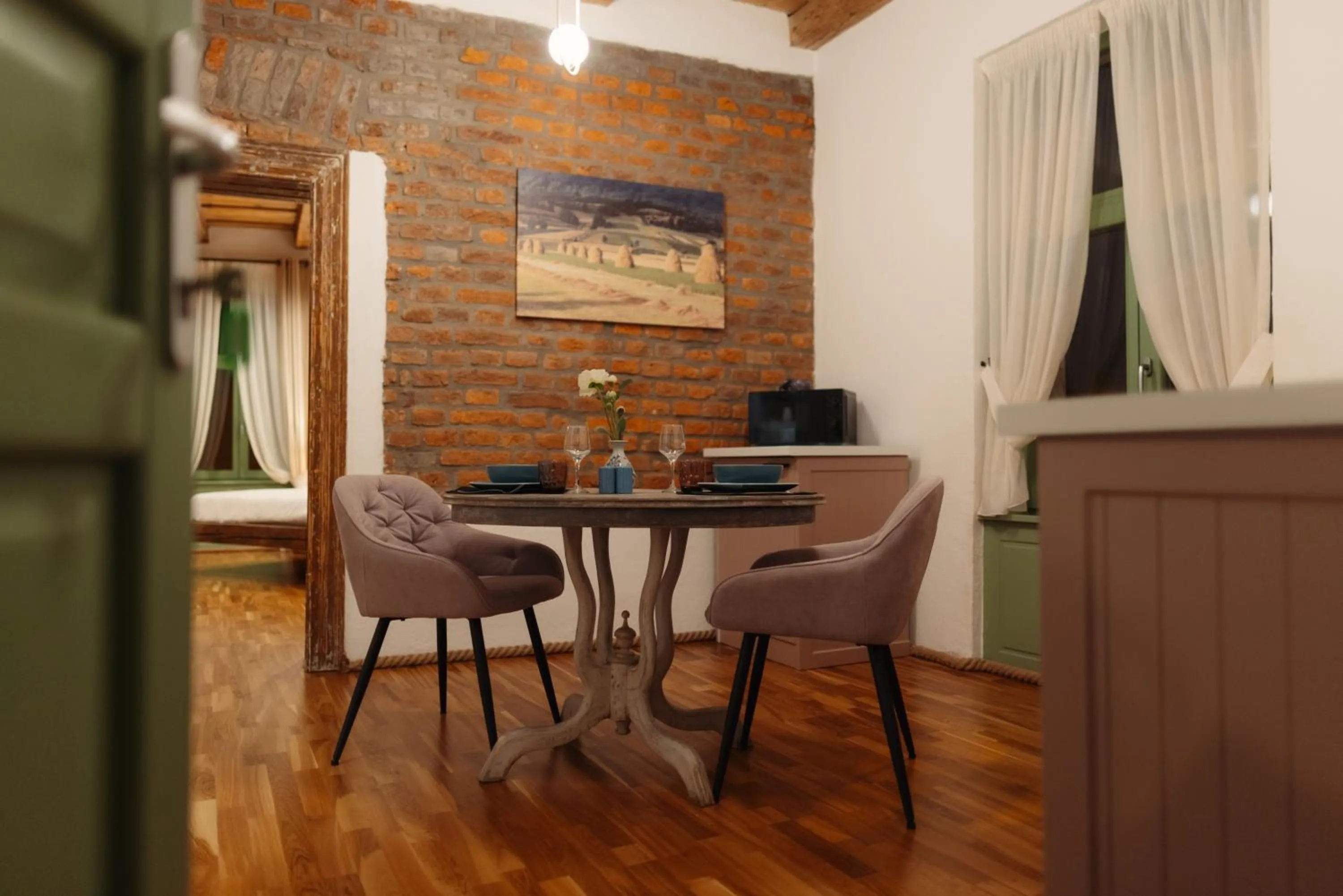 Dining area in Casa 1901