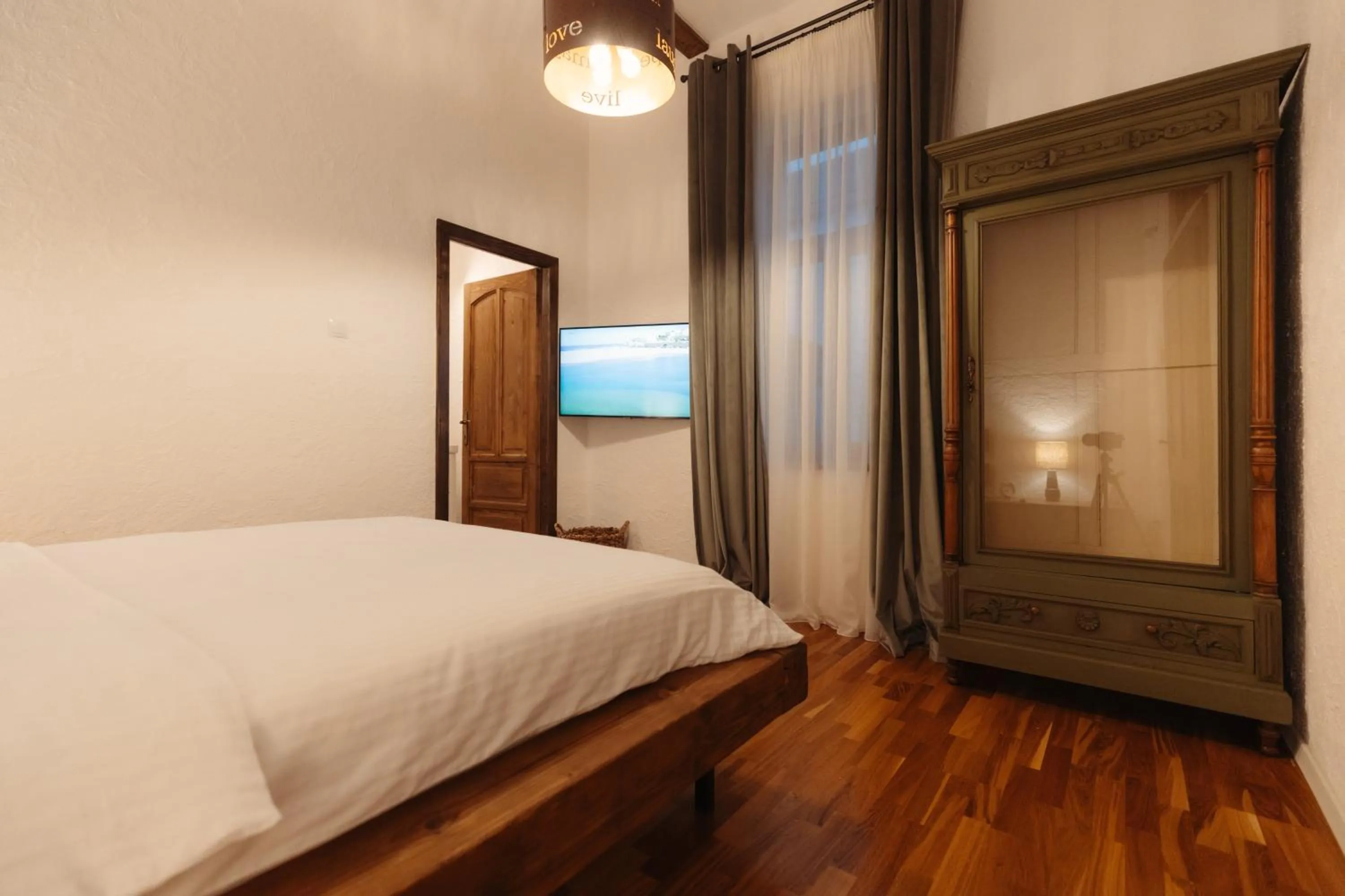 Bedroom, Bed in Casa 1901