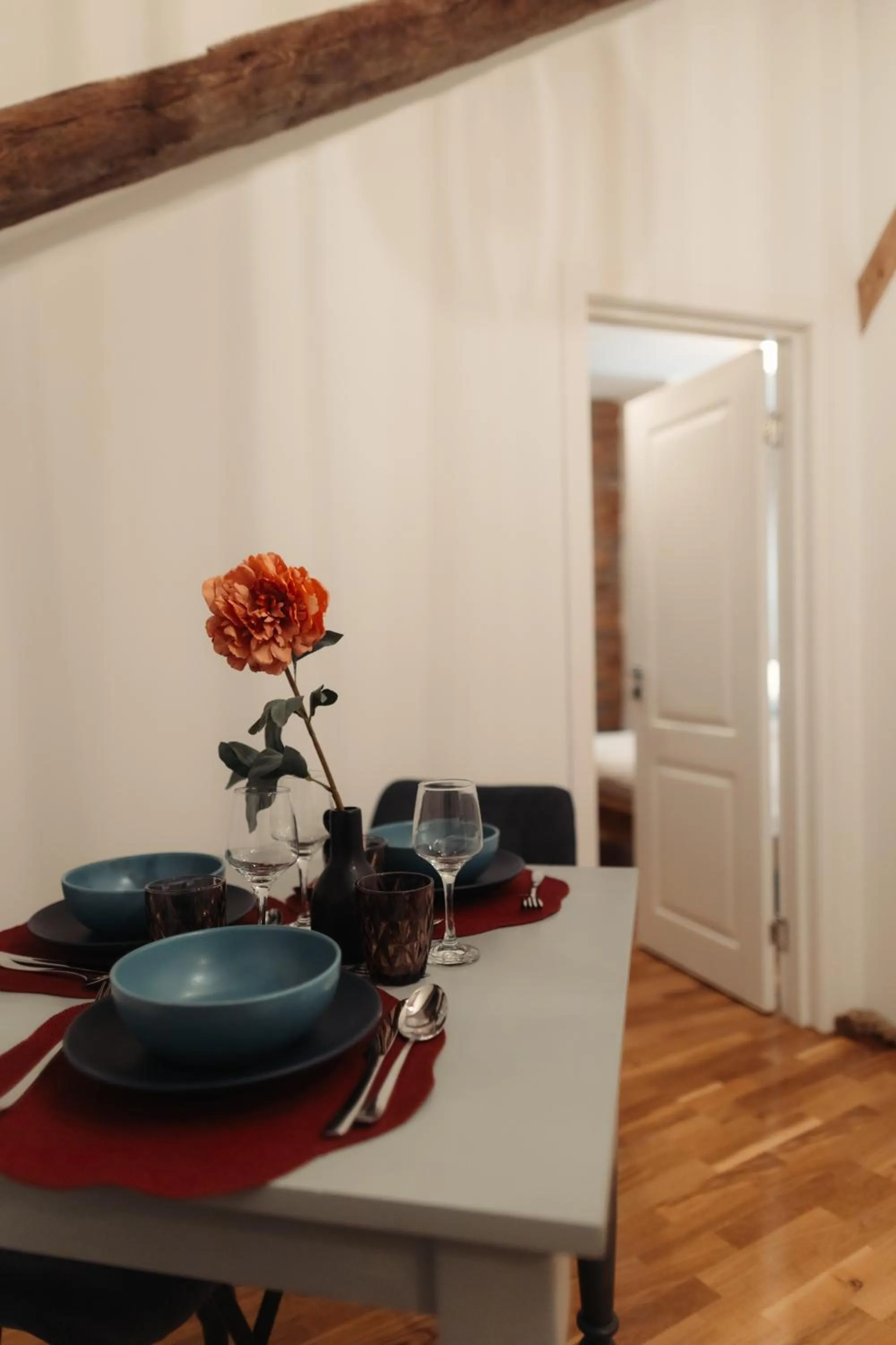 Dining area in Casa 1901