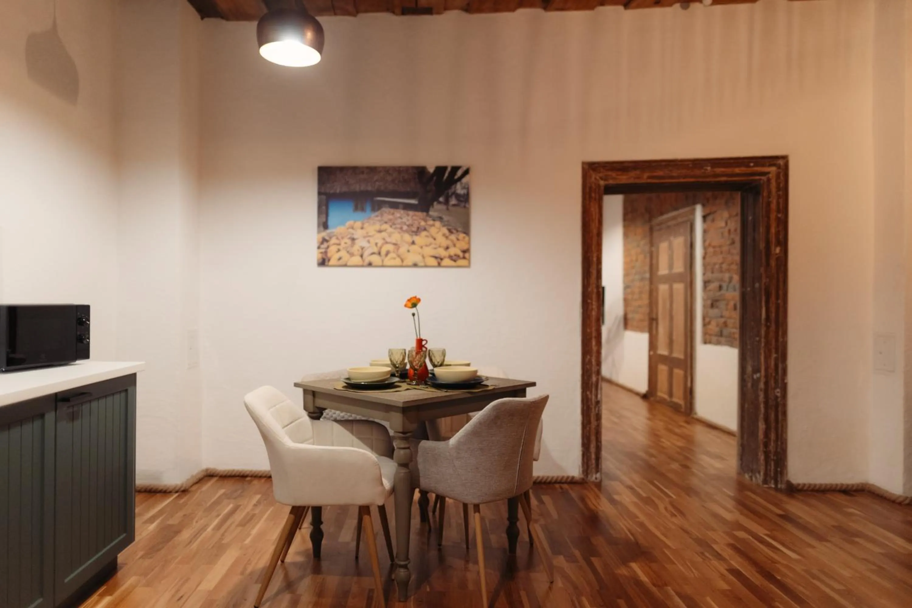 Dining area in Casa 1901