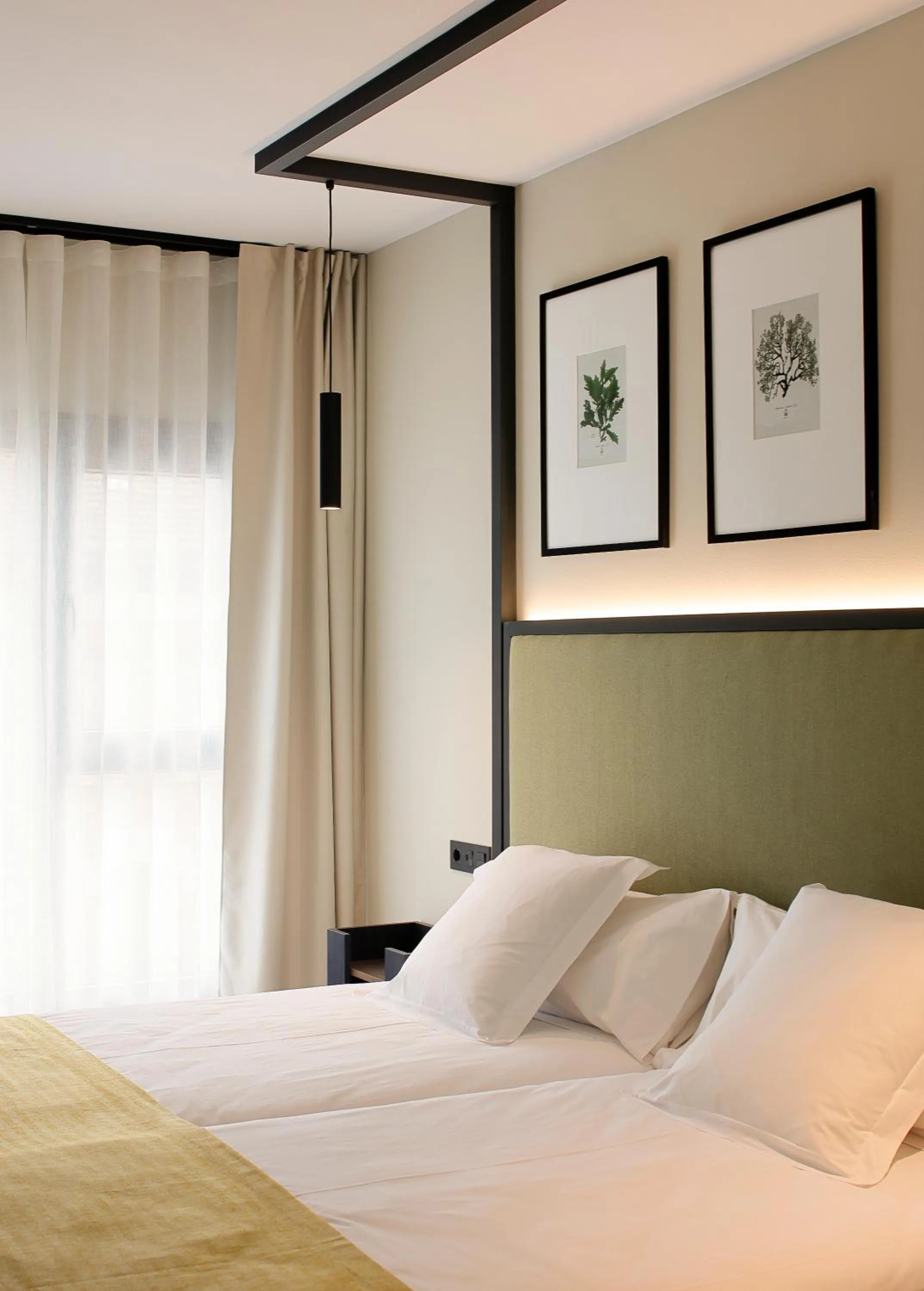 Bed in Nuvō Hotel Boutique