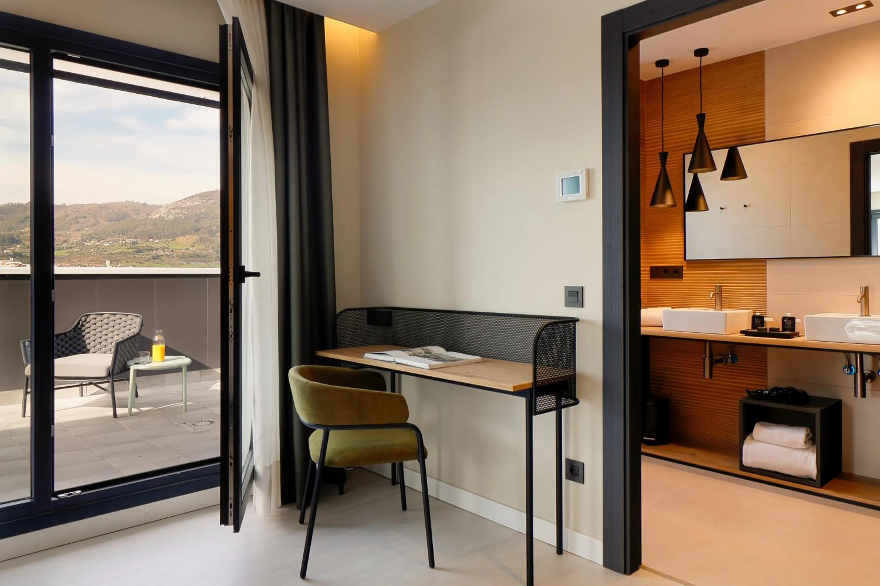 Decorative detail in Nuvō Hotel Boutique