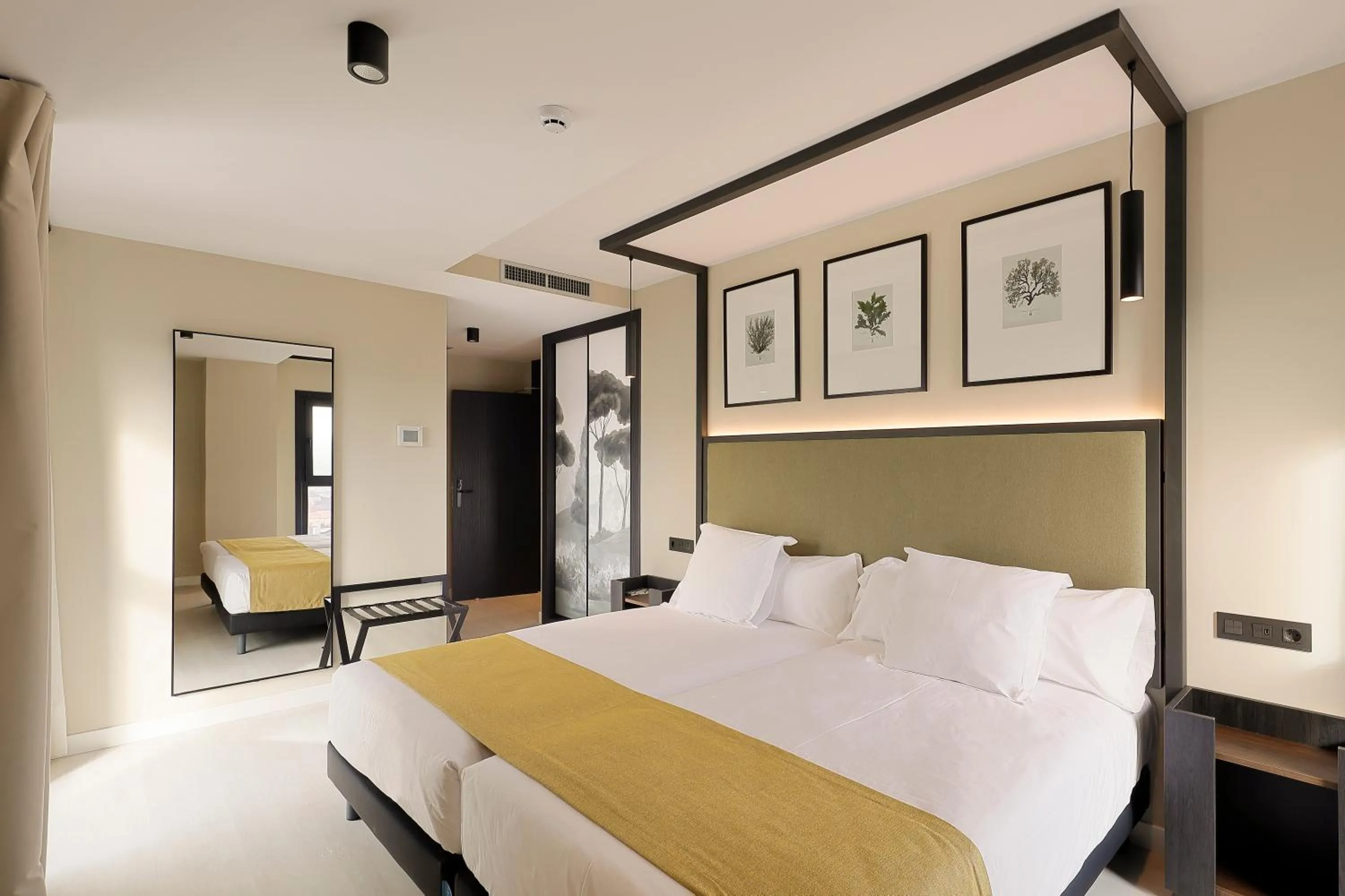 Decorative detail, Bed in Nuvō Hotel Boutique