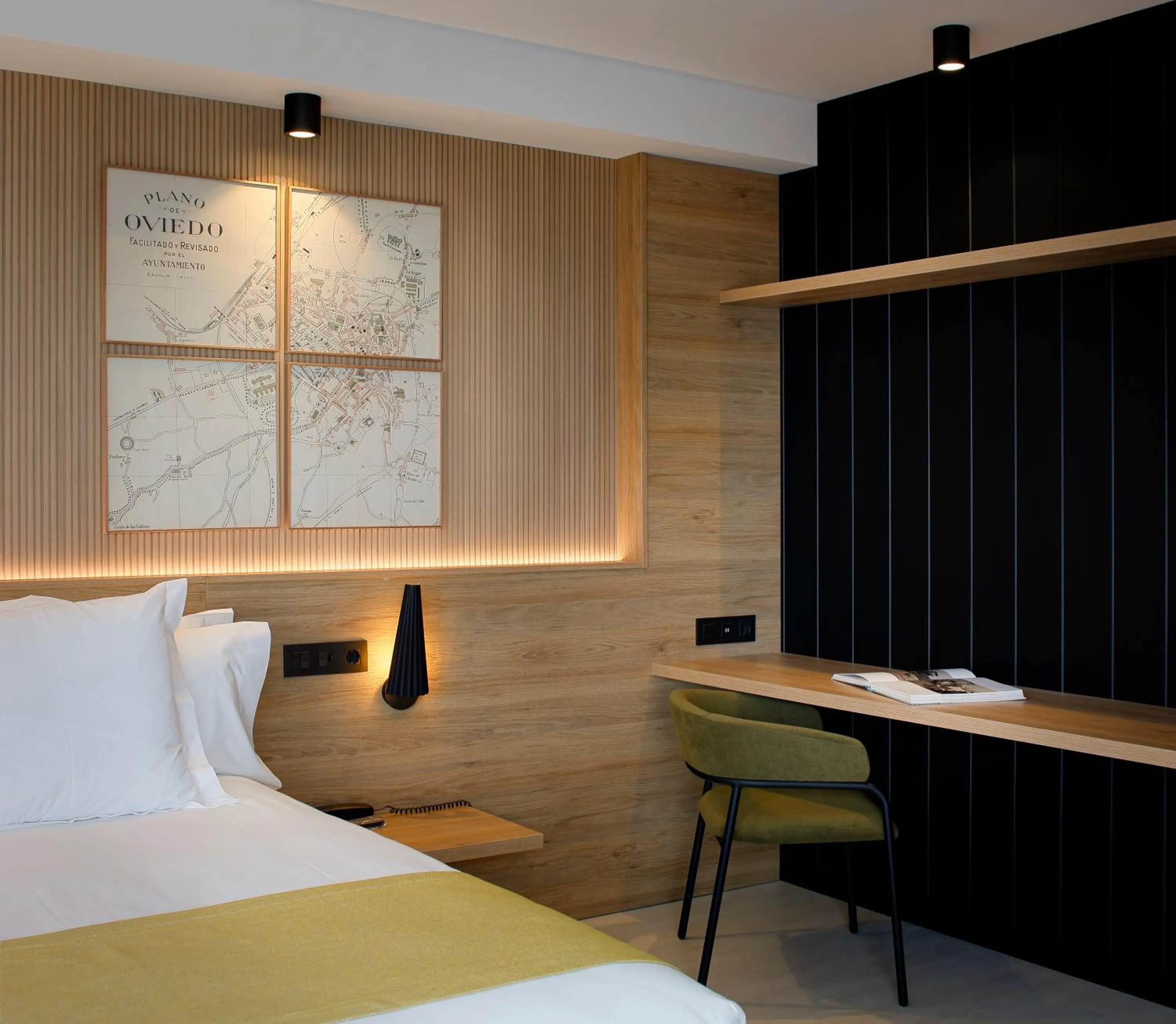 Decorative detail, Bed in Nuvō Hotel Boutique