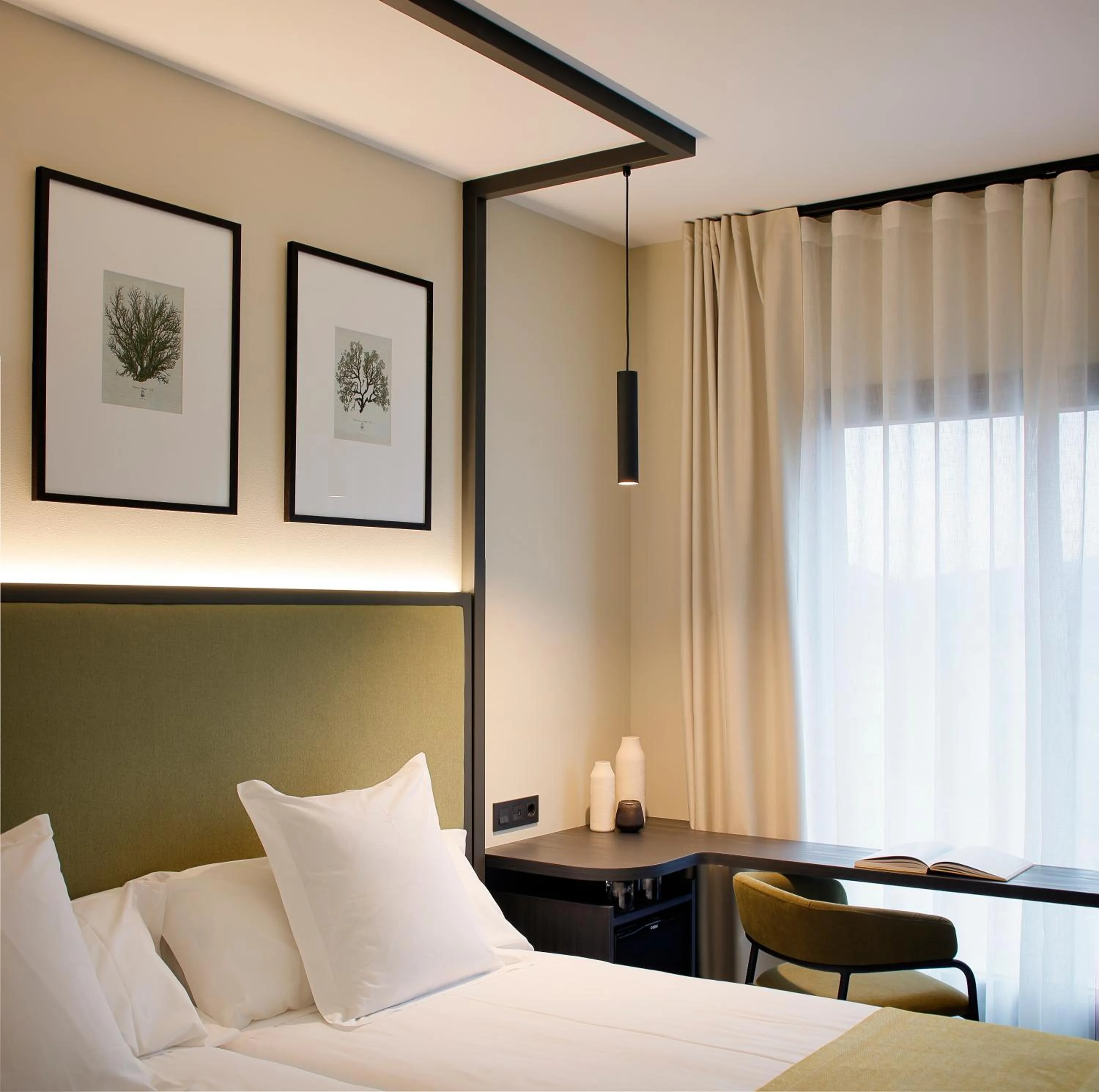 Bed in Nuvō Hotel Boutique