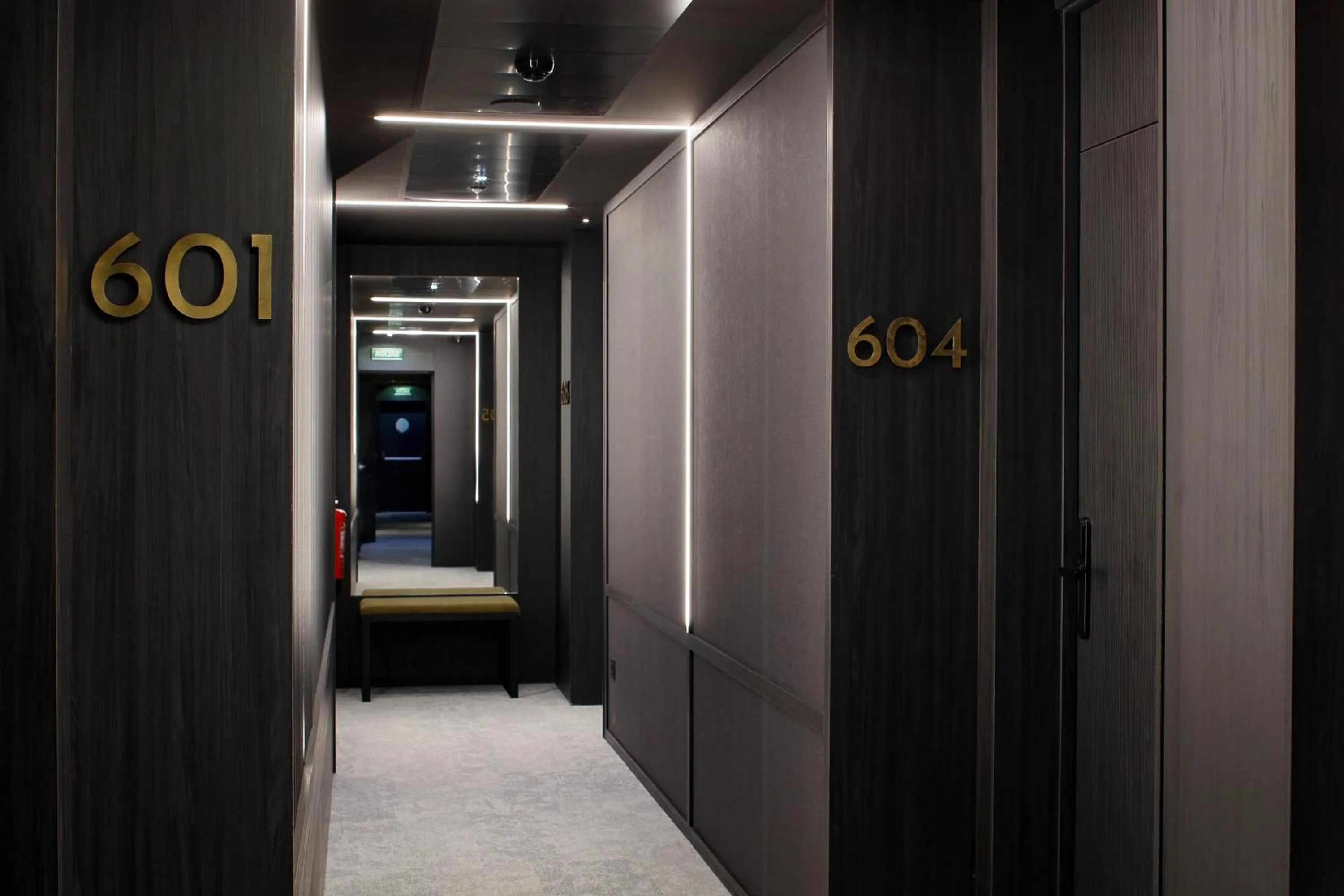 Decorative detail in Nuvō Hotel Boutique