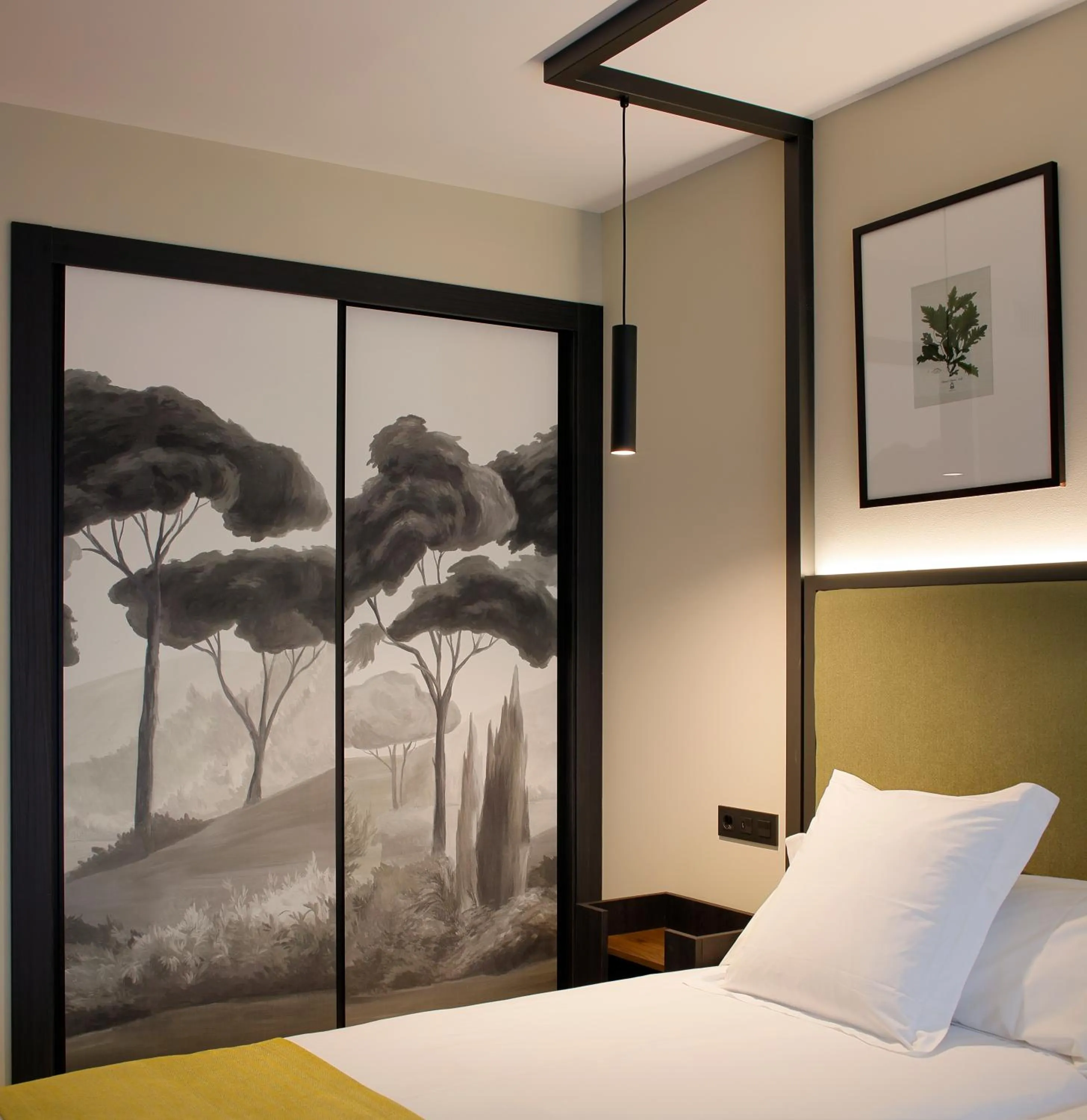 Decorative detail, Bed in Nuvō Hotel Boutique