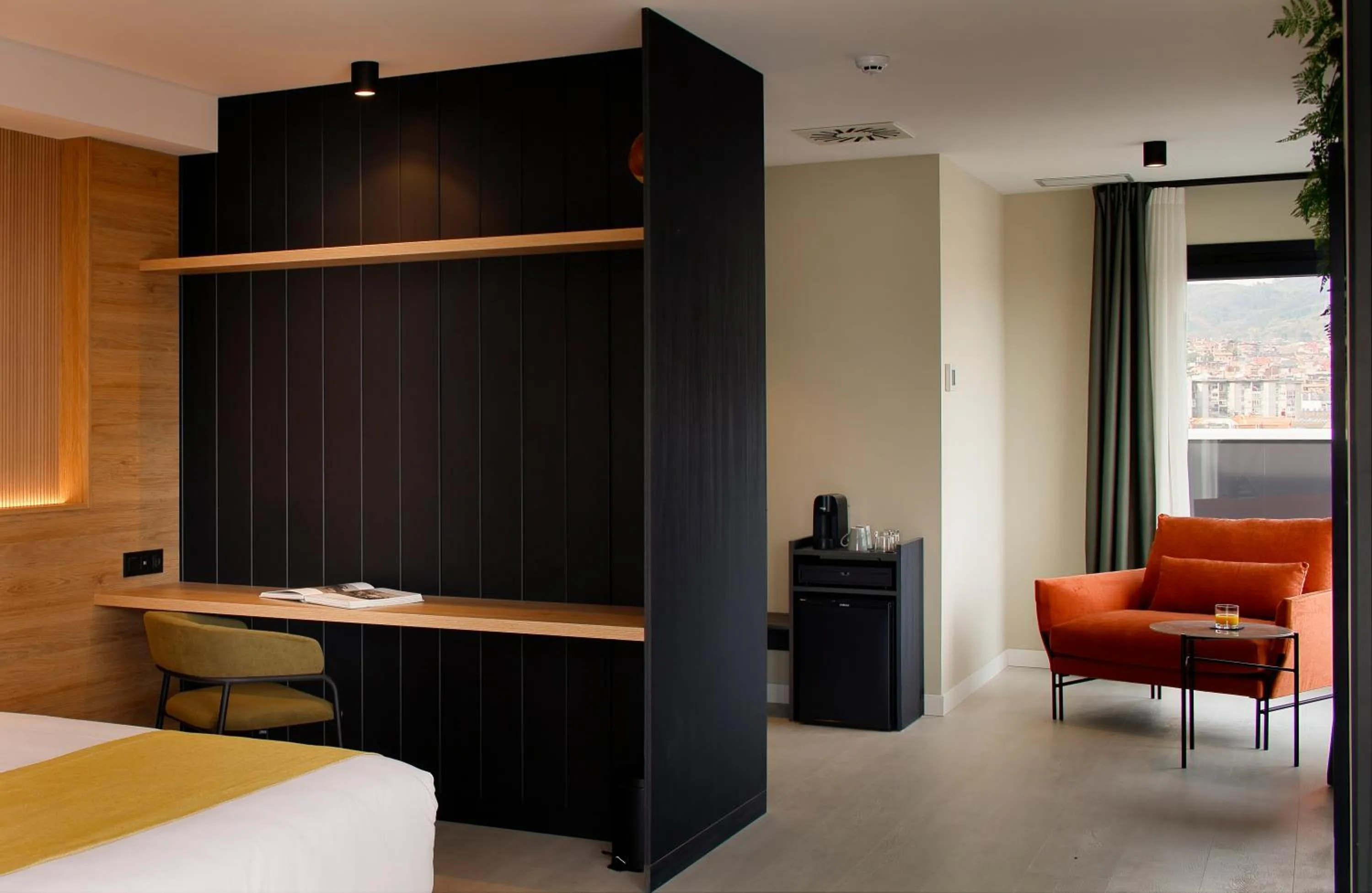 Decorative detail, Bed in Nuvō Hotel Boutique