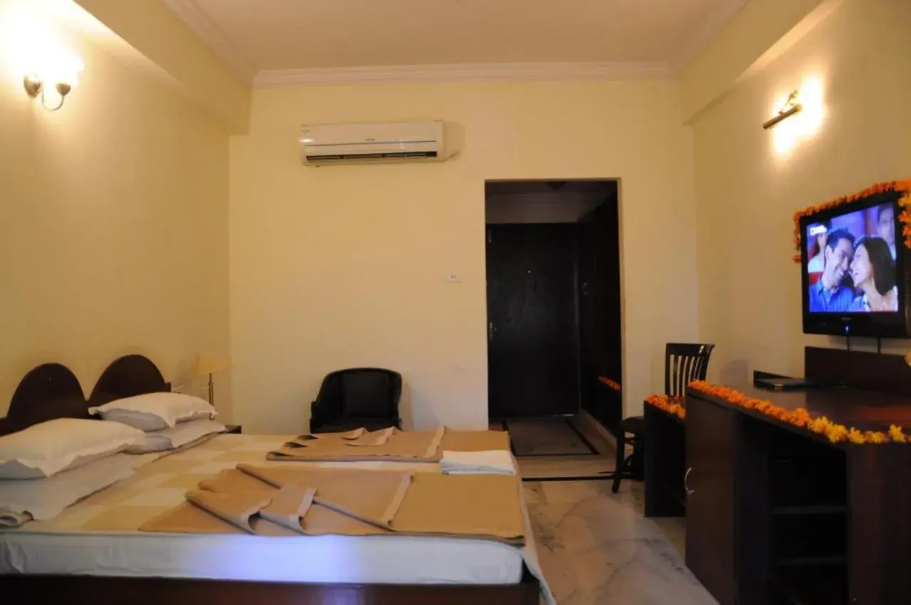 Bed in Pratap Palace Bed in Pratap Palace