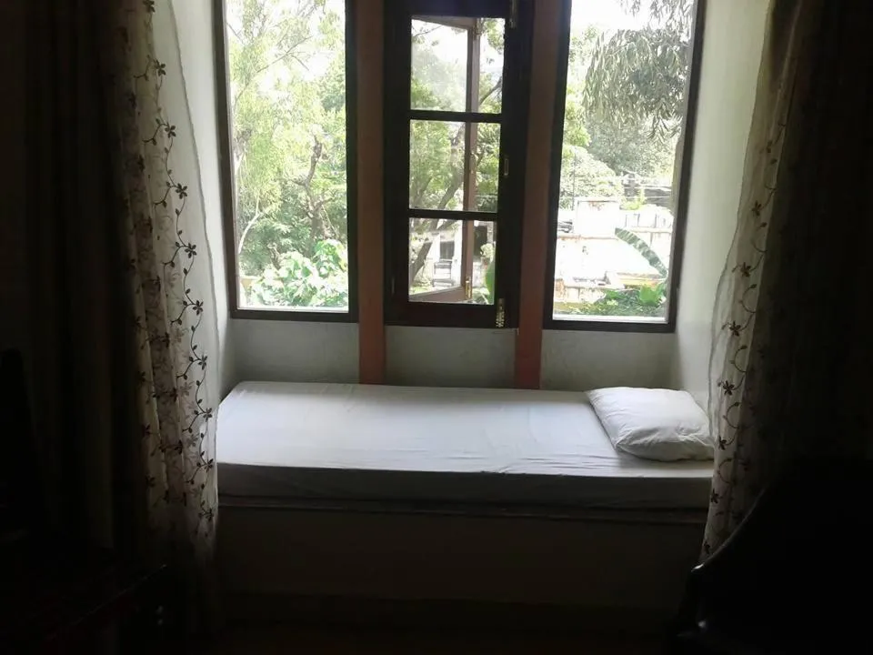 Bed in Pratap Palace