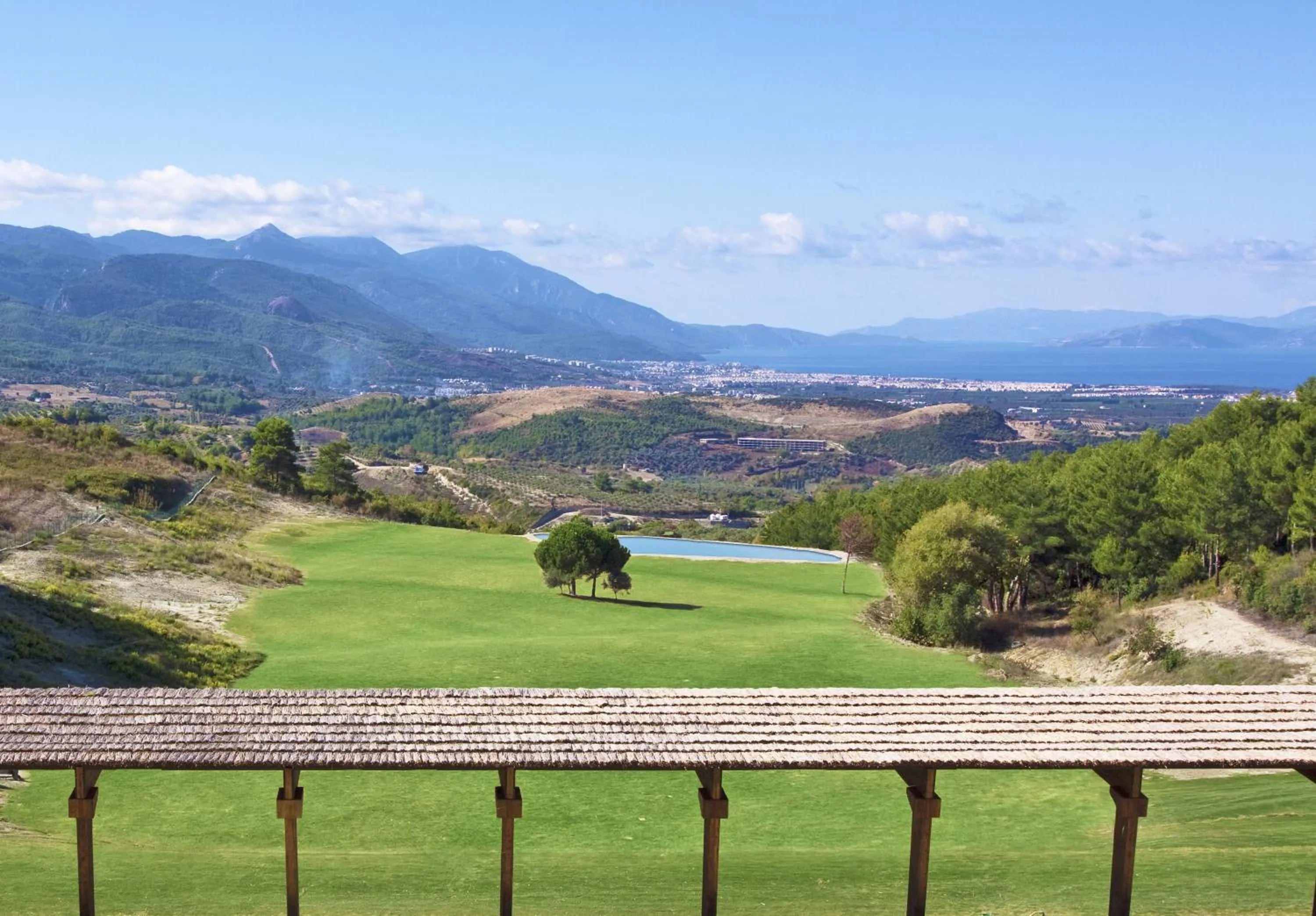 Garden view in Wyndham Residences, Kusadasi Golf & Spa