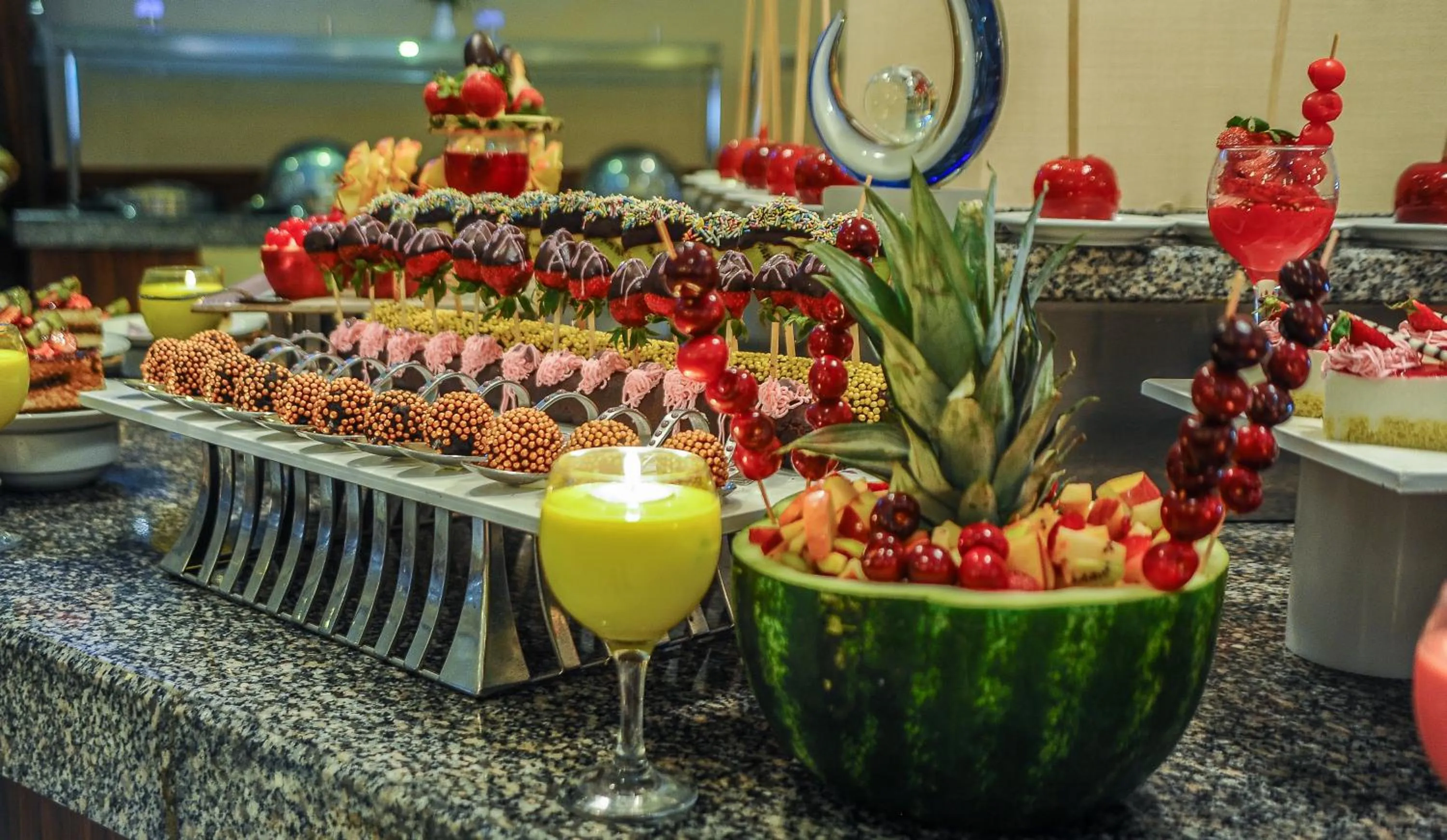 Food and drinks in Wyndham Residences, Kusadasi Golf & Spa