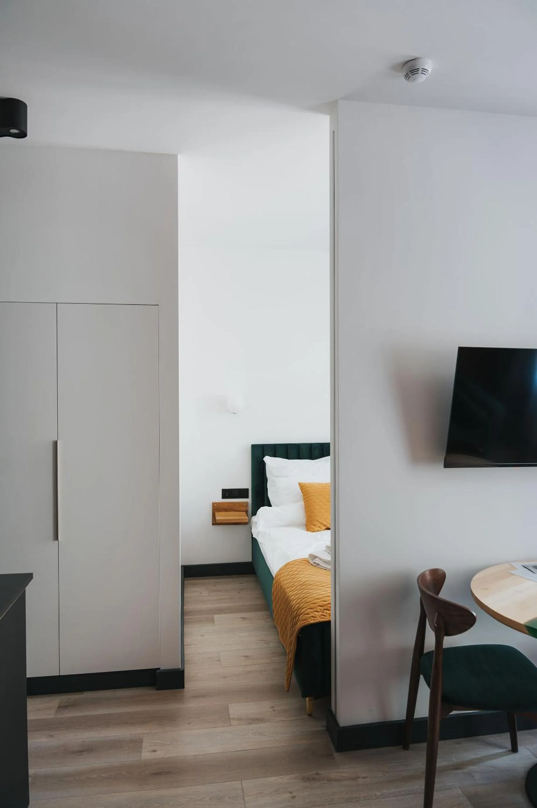 View (from property/room), Bed in Apartamenty BIBLIO