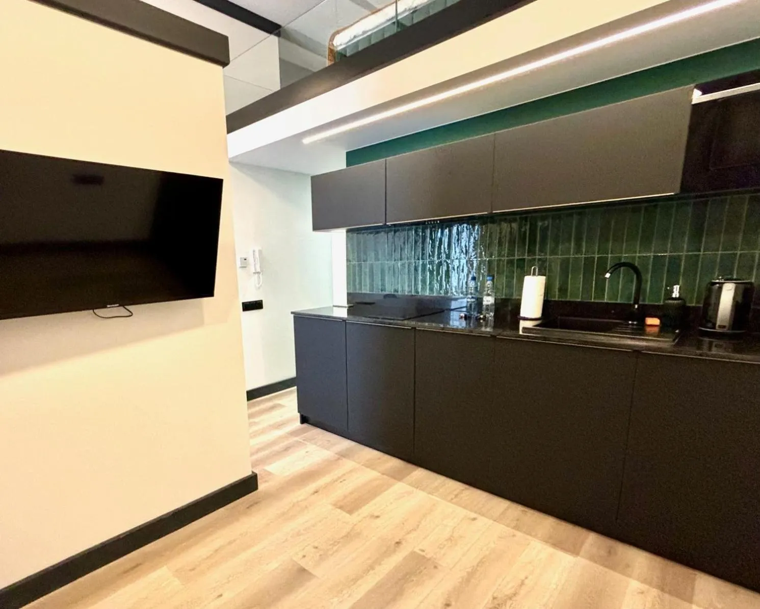 Kitchen or kitchenette in Apartamenty BIBLIO