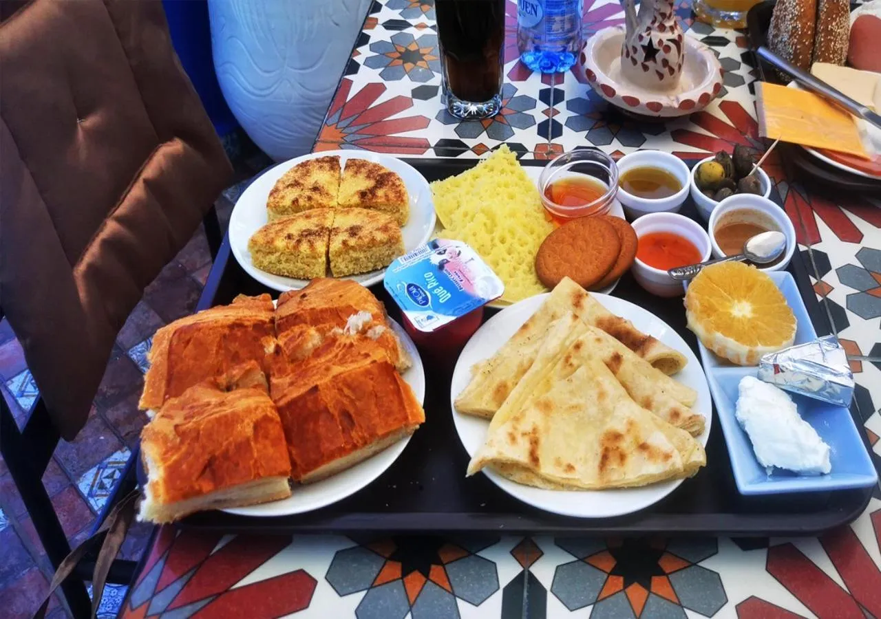 Breakfast in Aparthotel Dar Nowara Chaouen