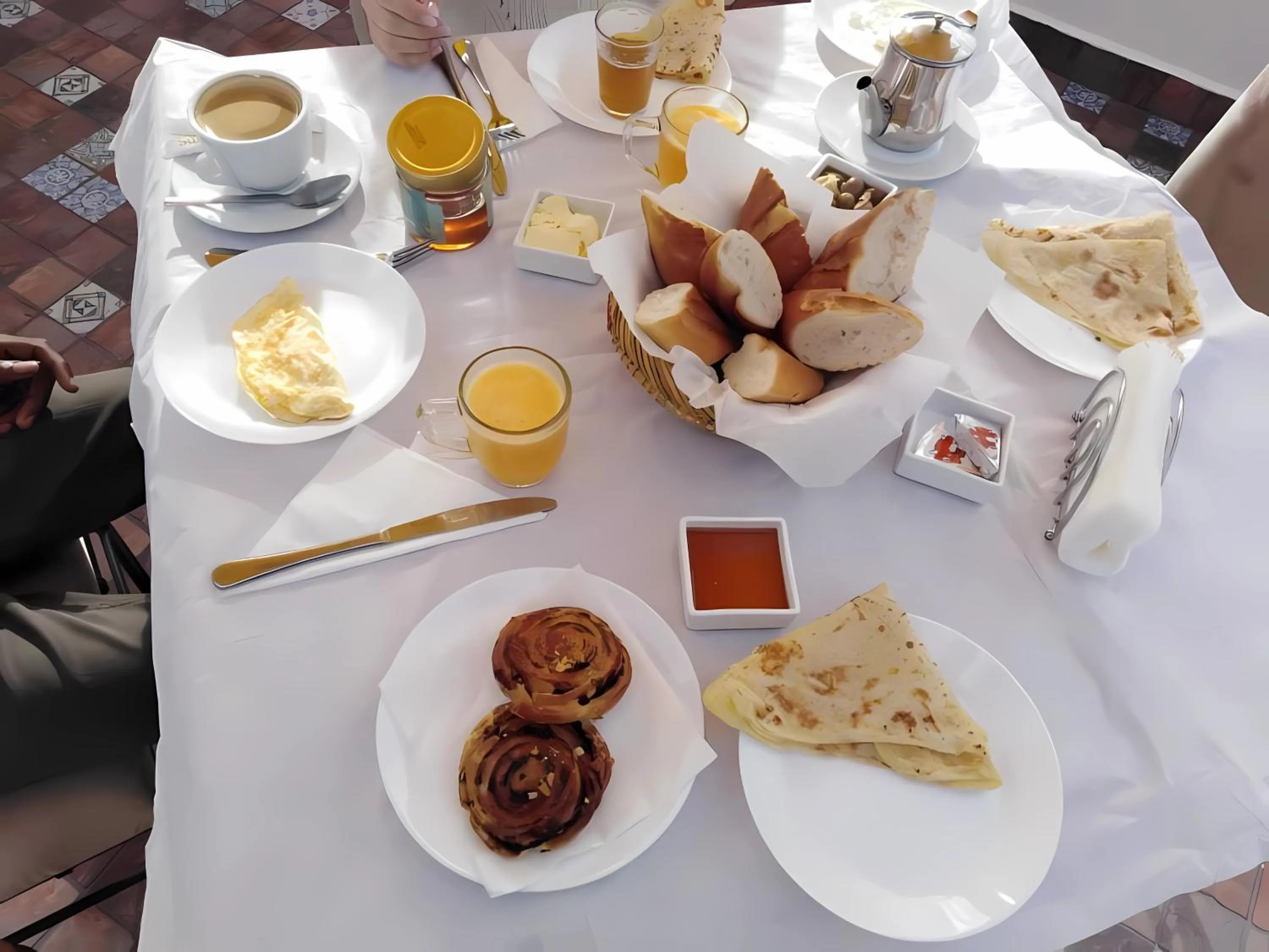 Food and drinks in Aparthotel Dar Nowara Chaouen