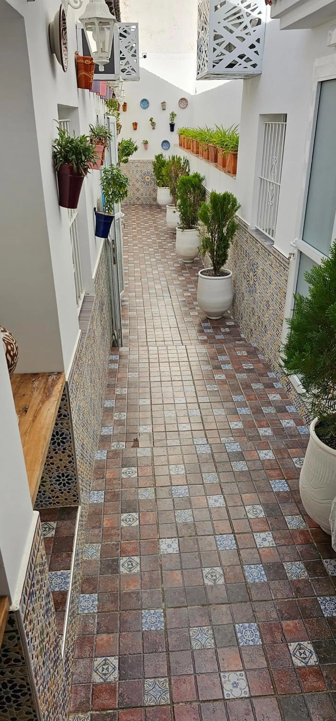Patio in Aparthotel Dar Nowara Chaouen