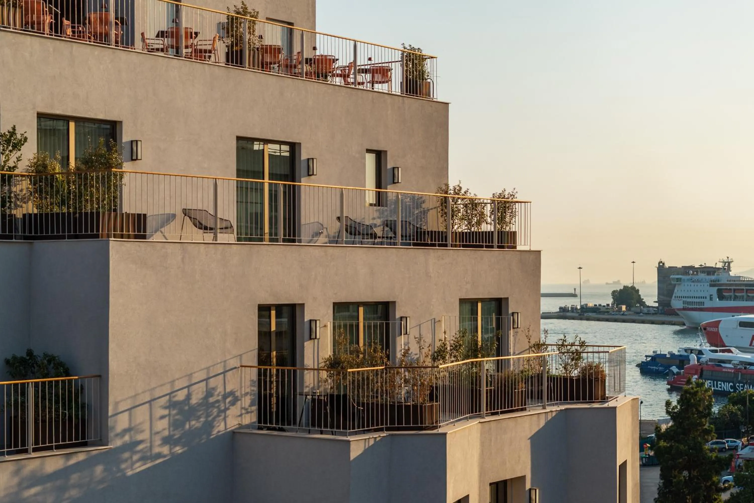 Property building in Mitsis N'U Piraeus Port