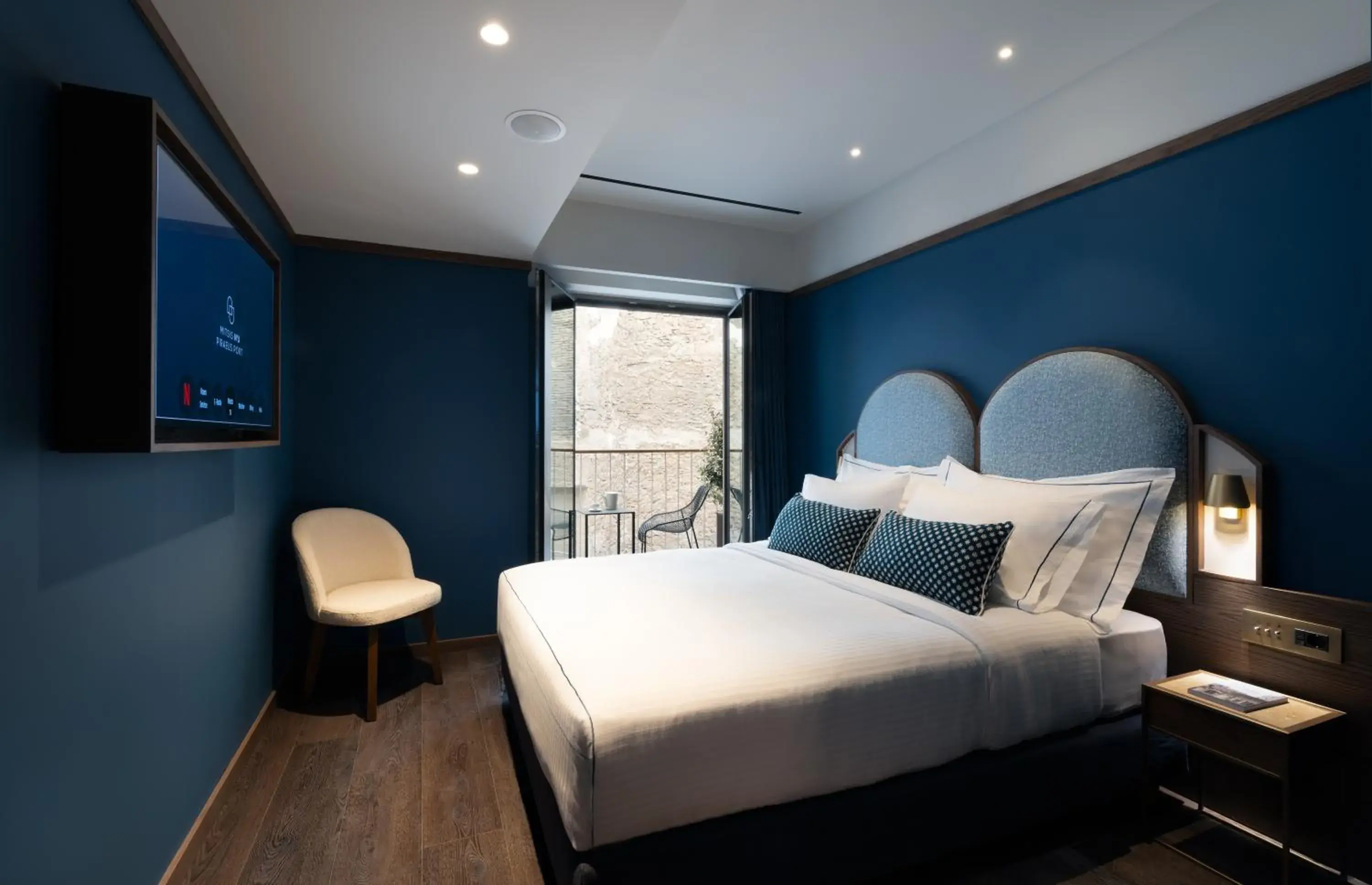 Bedroom, Bed in Mitsis N'U Piraeus Port Bedroom, Bed in Mitsis N'U Piraeus Port