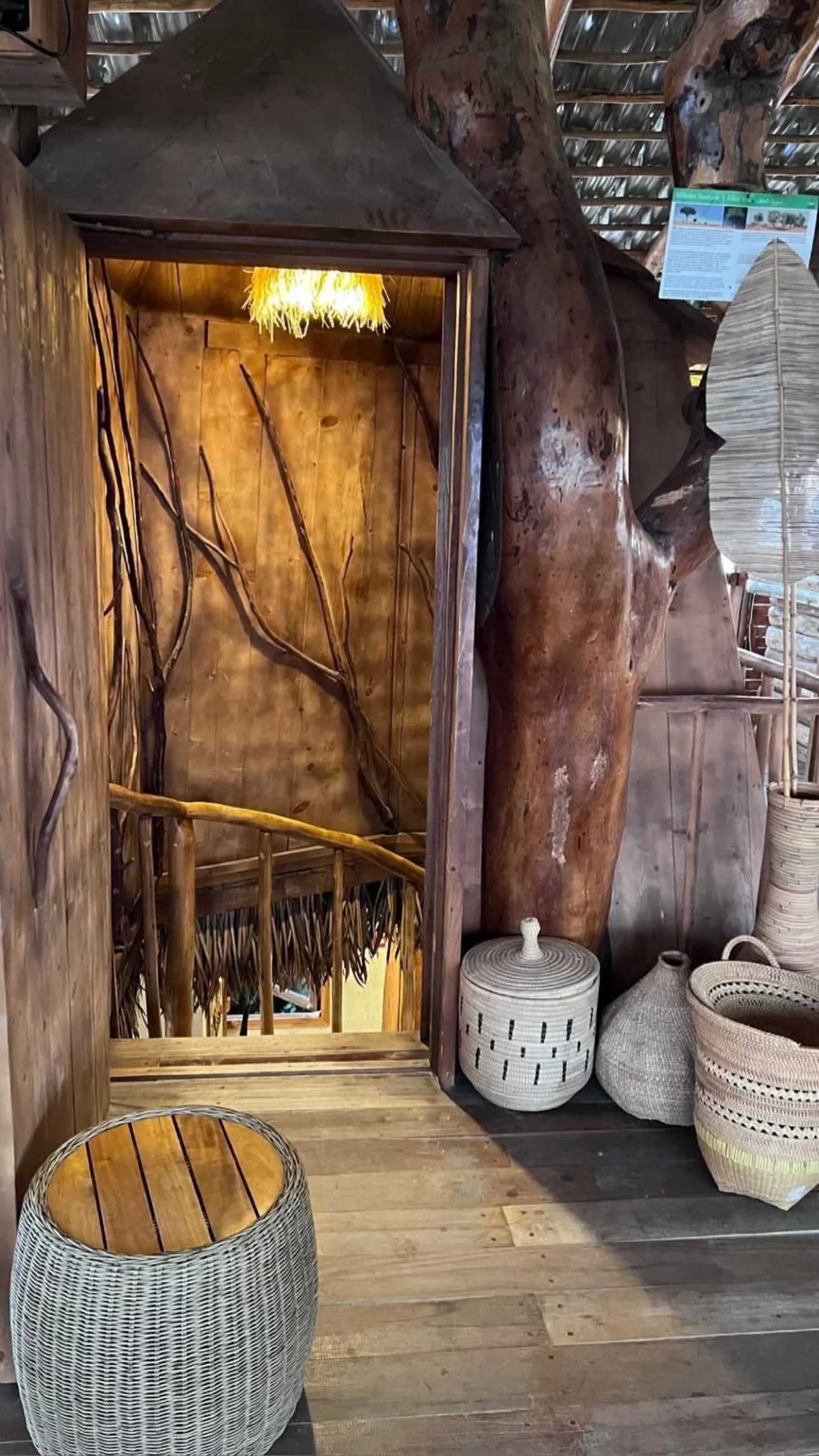 Seating area in Casa Mikoko Resort