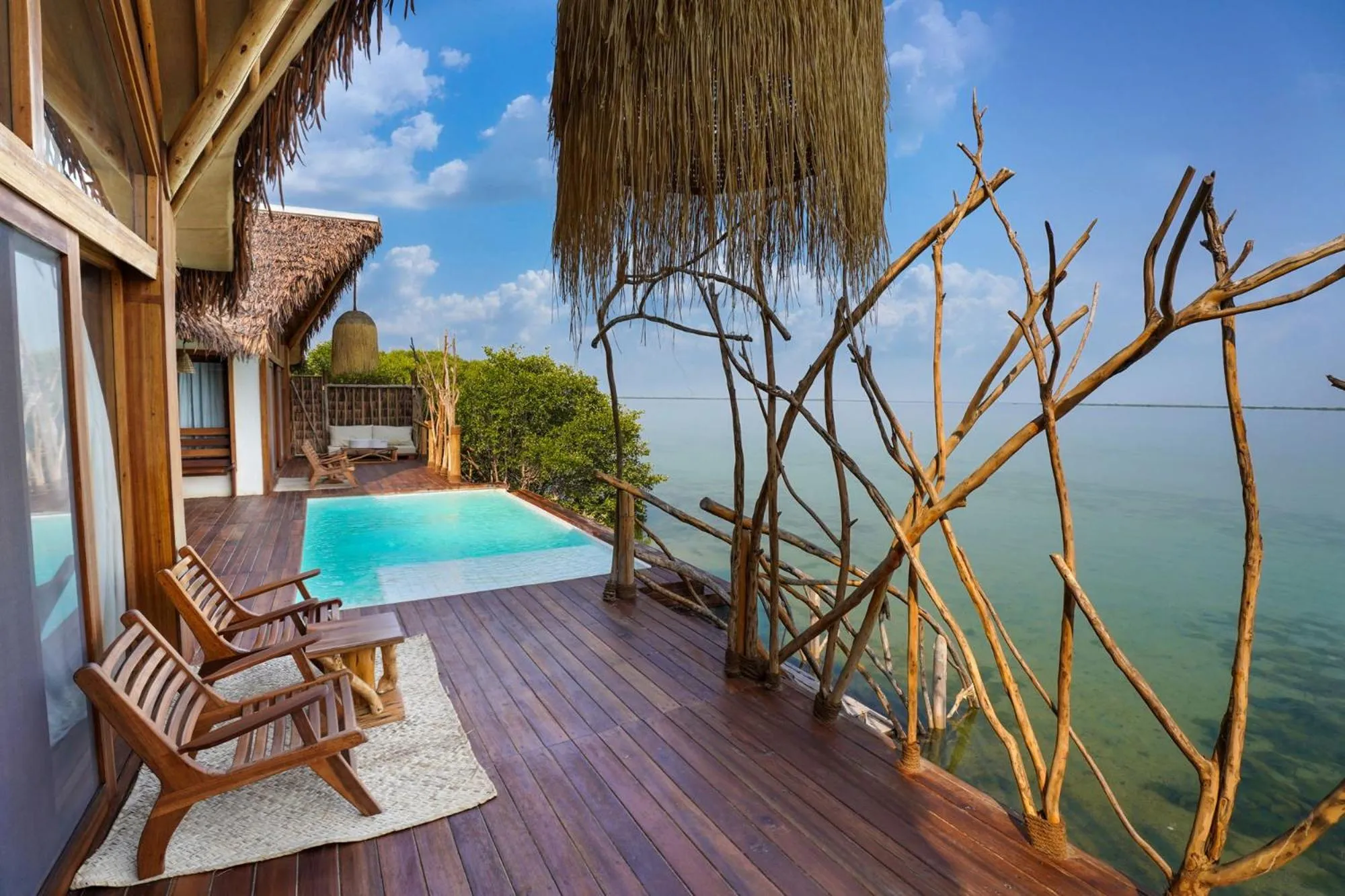 Pool view in Casa Mikoko Resort