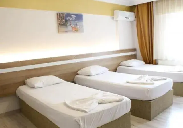 Bed in Grand Ece Hotel Bed in Grand Ece Hotel