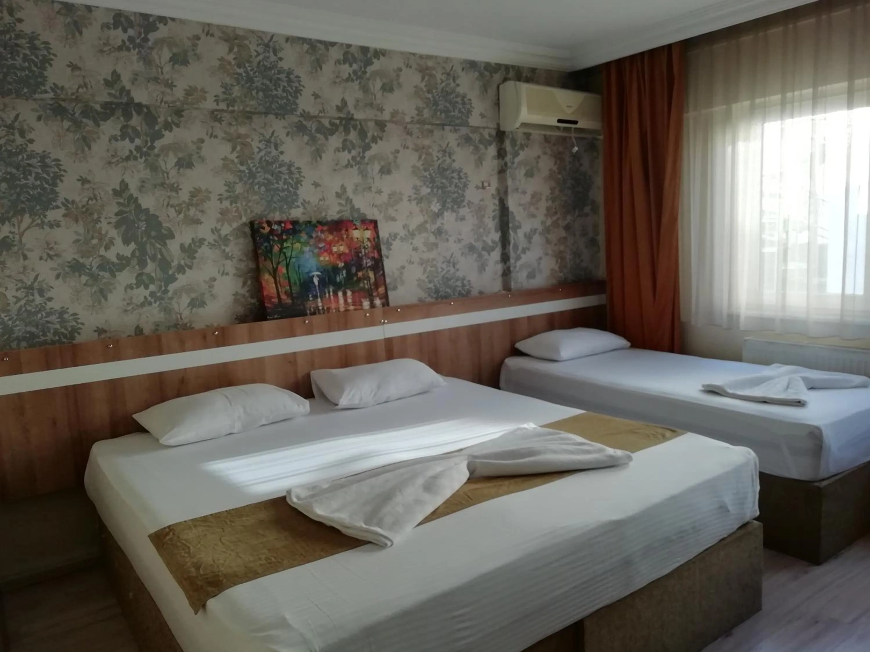 Bed in Grand Ece Hotel