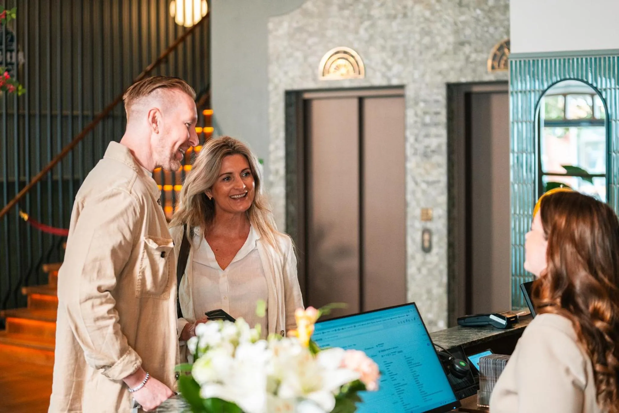 Lobby or reception in Hotel Fratelli