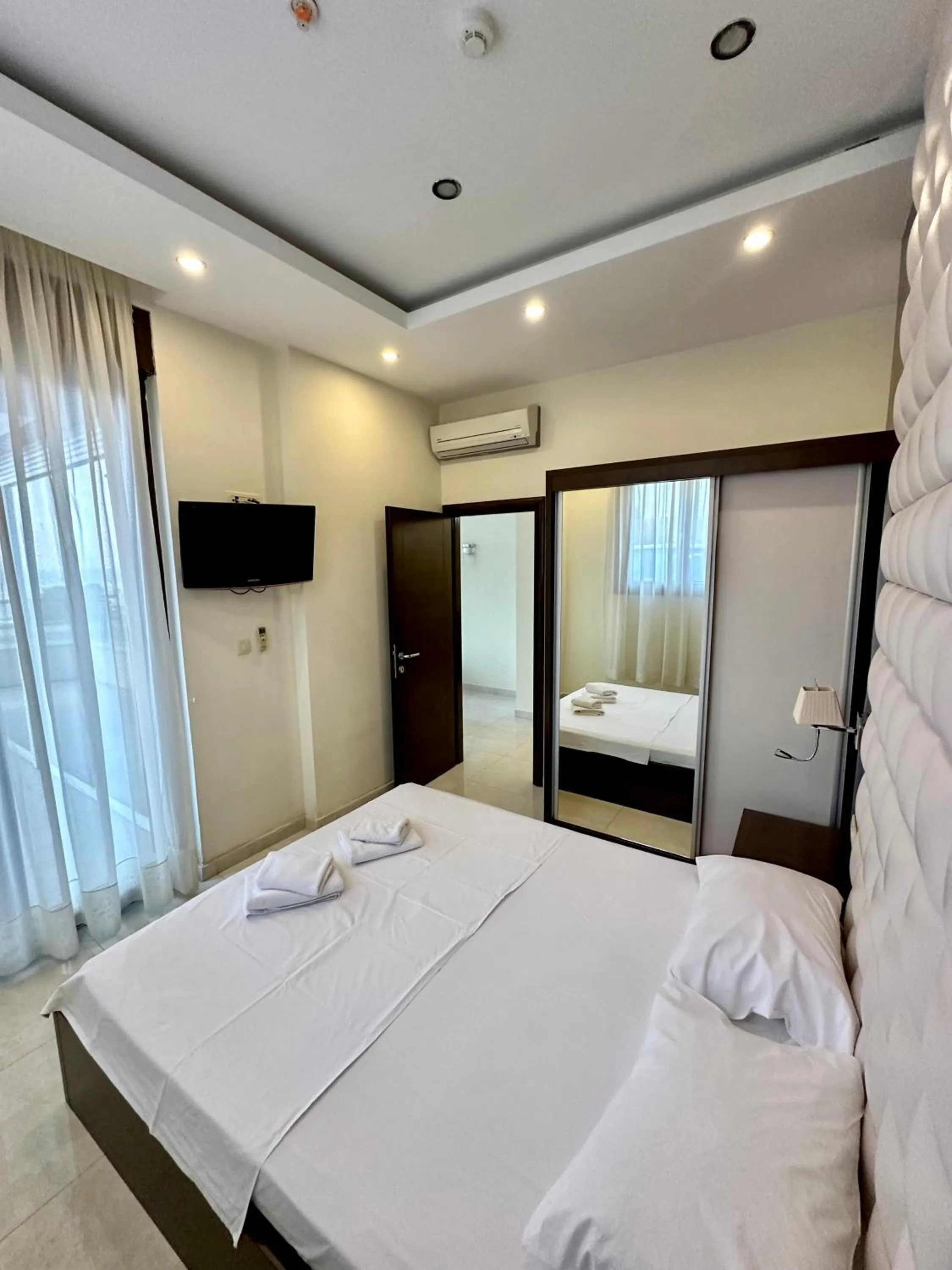 Bedroom, Bed in Shine residence