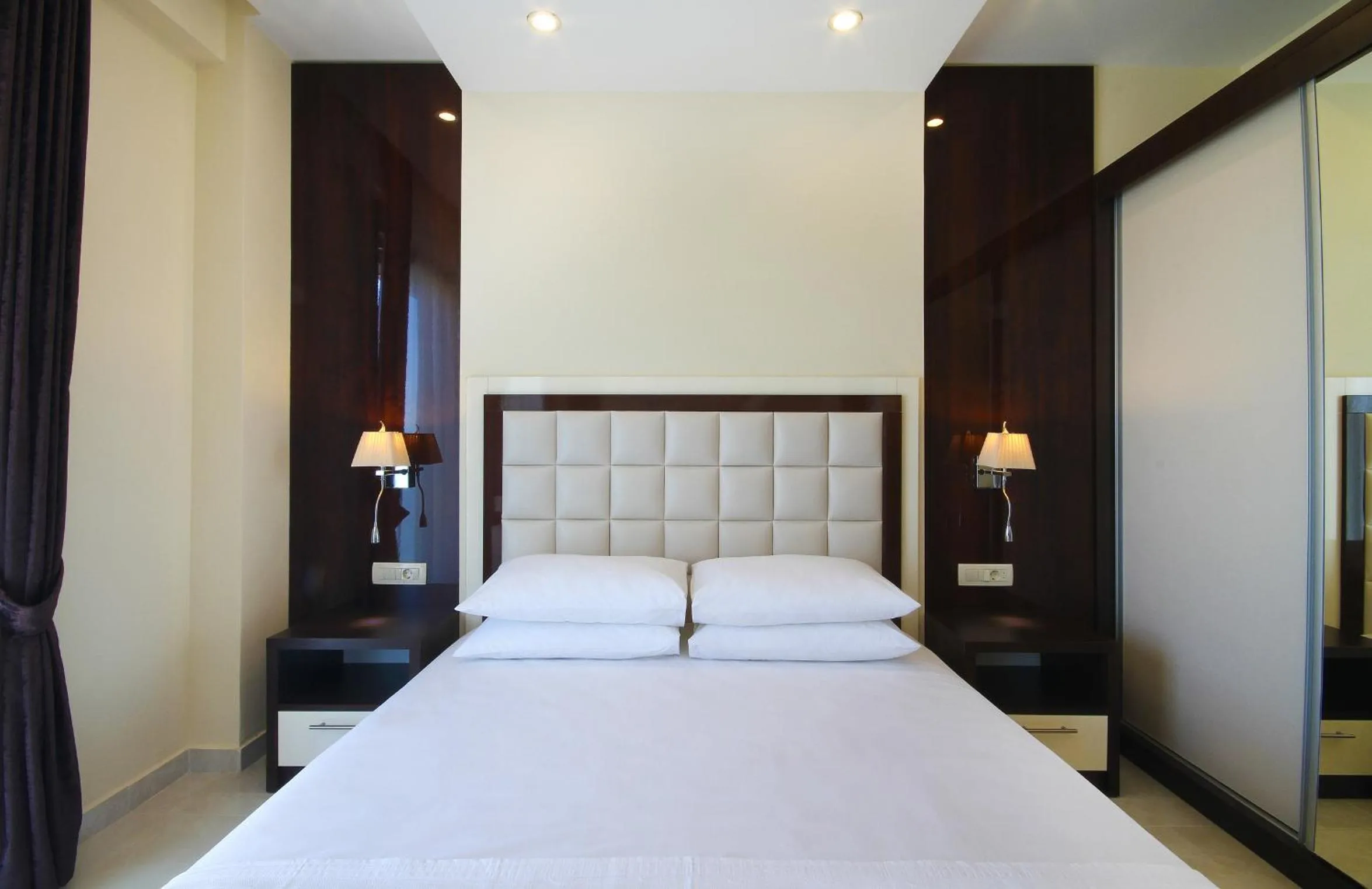 Bedroom, Bed in Shine residence