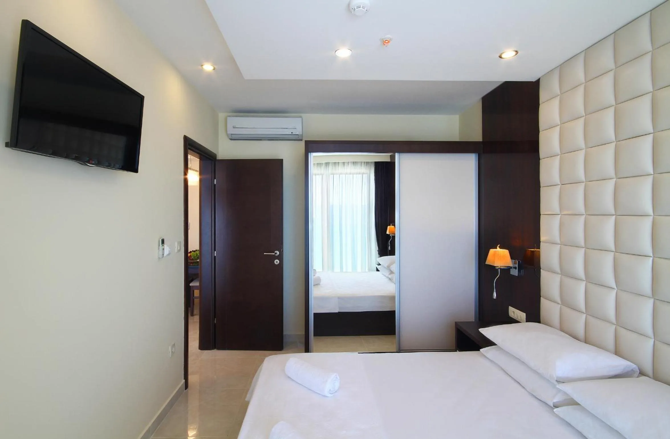 Bedroom, Bed in Shine residence
