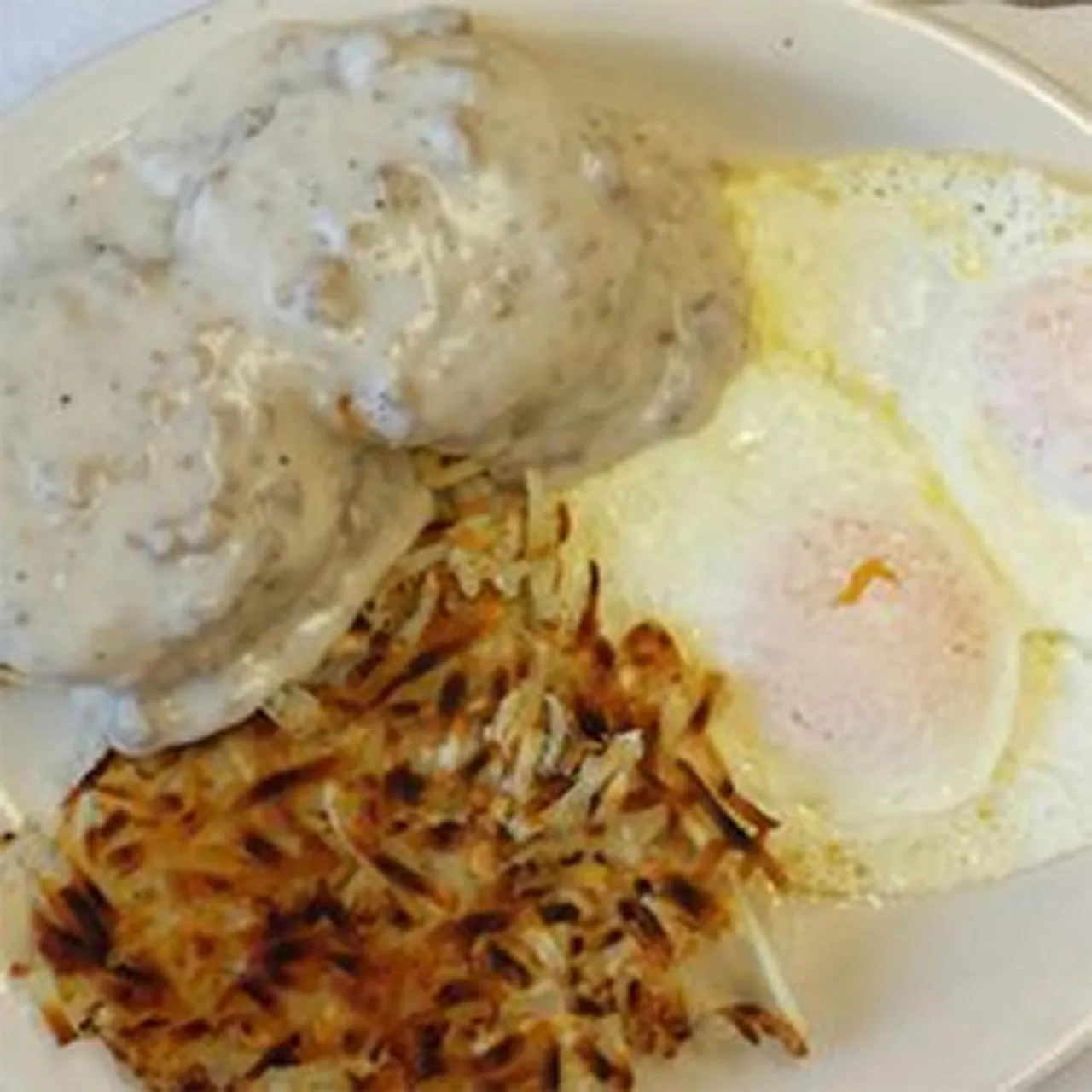 American breakfast in Hatch Station Bryce Canyon