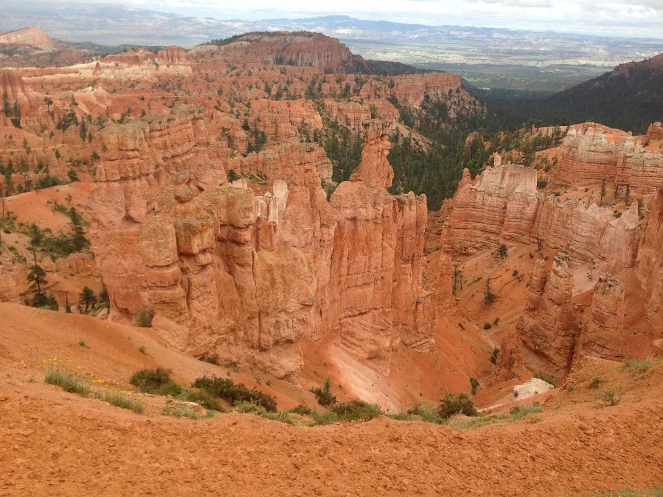 Natural landscape in Hatch Station Bryce Canyon