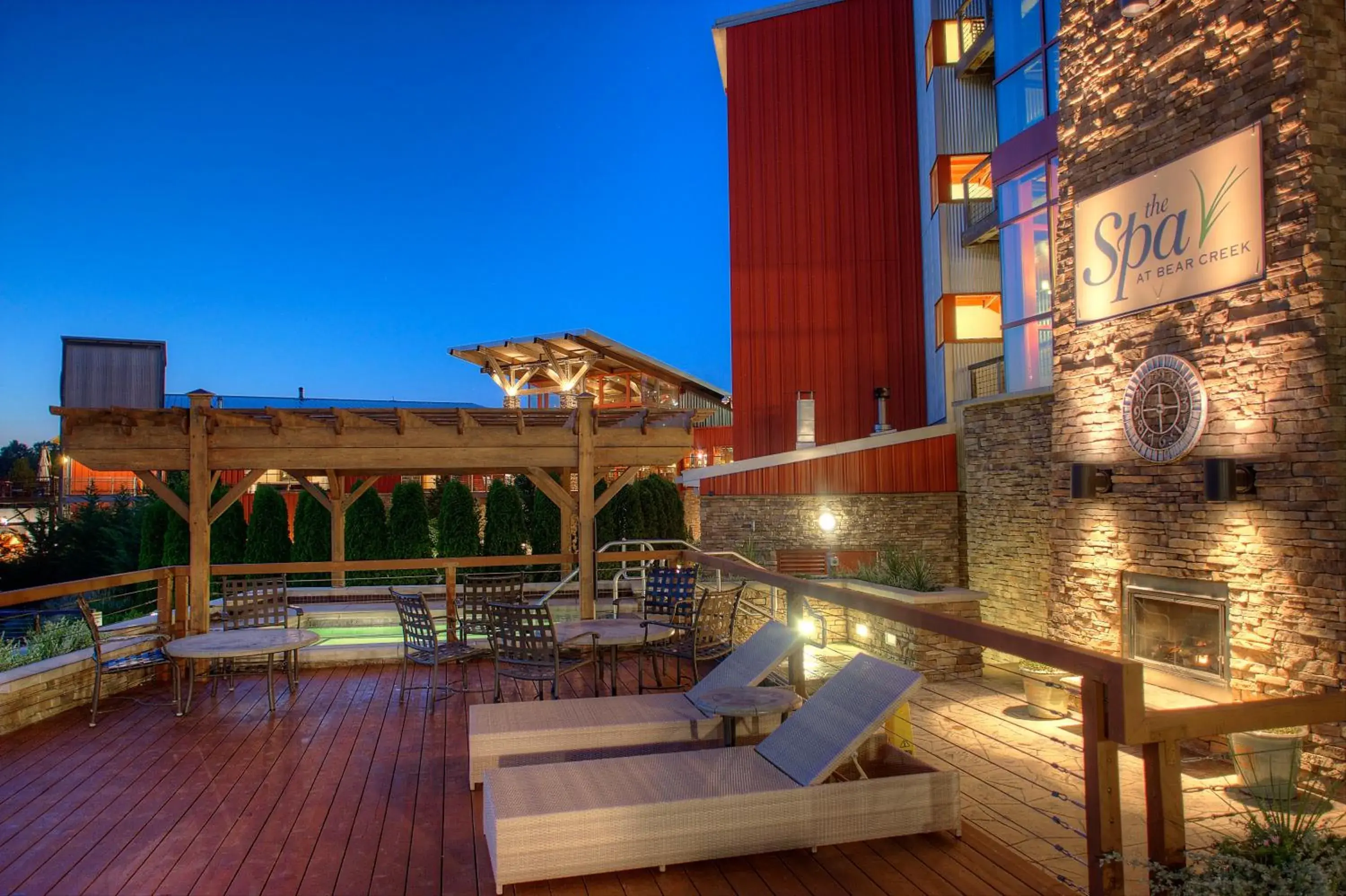 Property building in Bear Creek Mountain Resort Property building in Bear Creek Mountain Resort