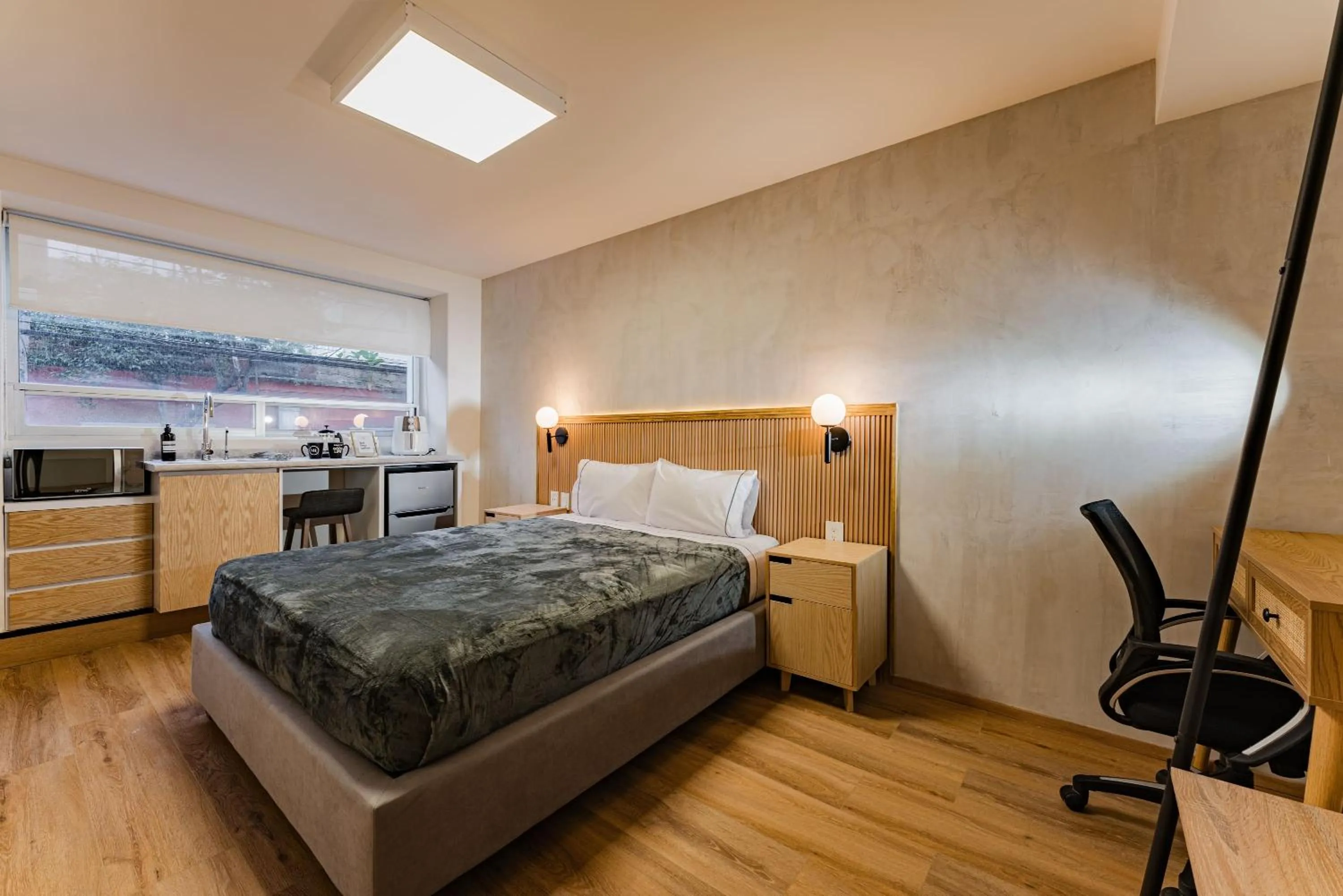 Coffee/tea facilities, Bed in Escandon Suites by Escajal Rooms