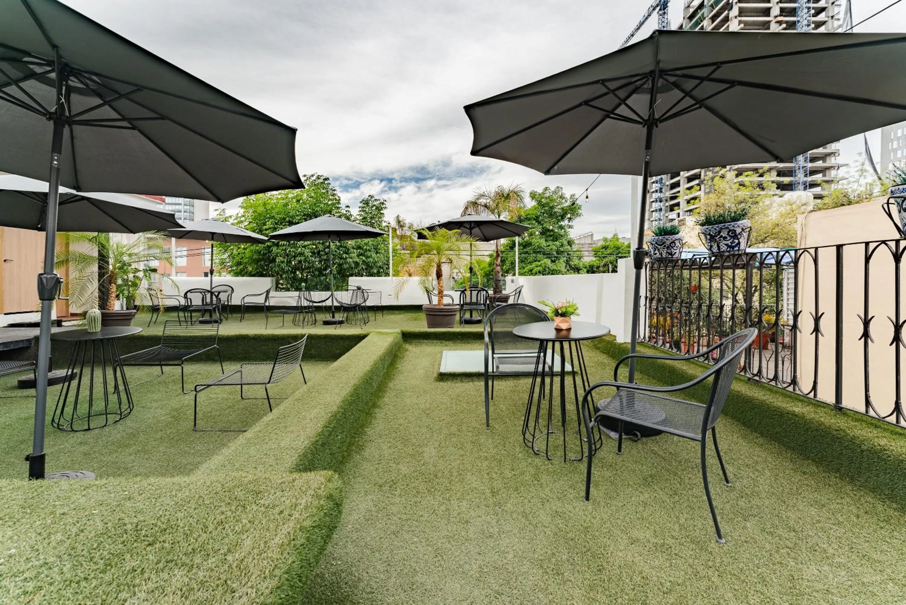 Balcony/Terrace in Escandon Suites by Escajal Rooms