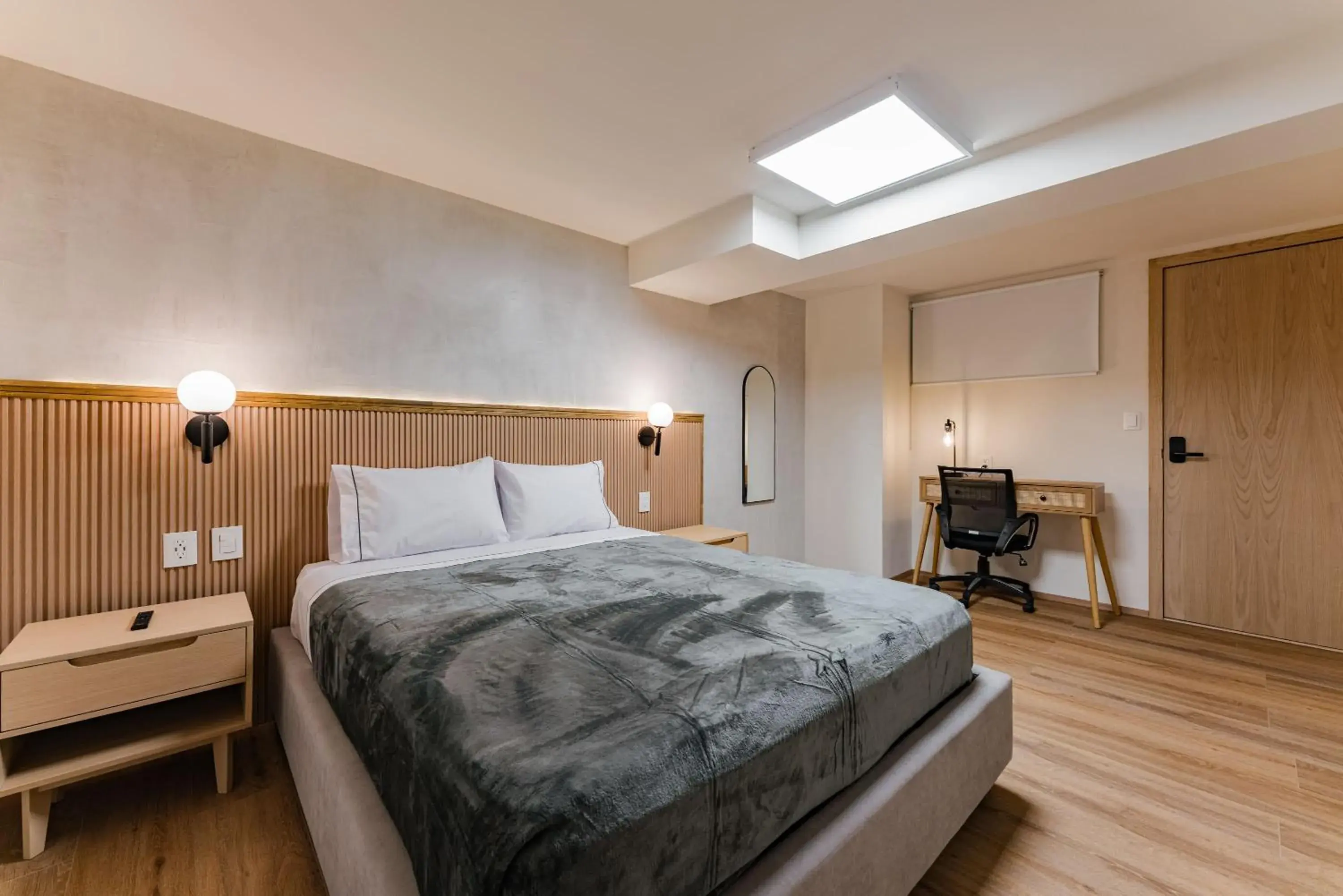 Bed in Escandon Suites by Escajal Rooms Bed in Escandon Suites by Escajal Rooms