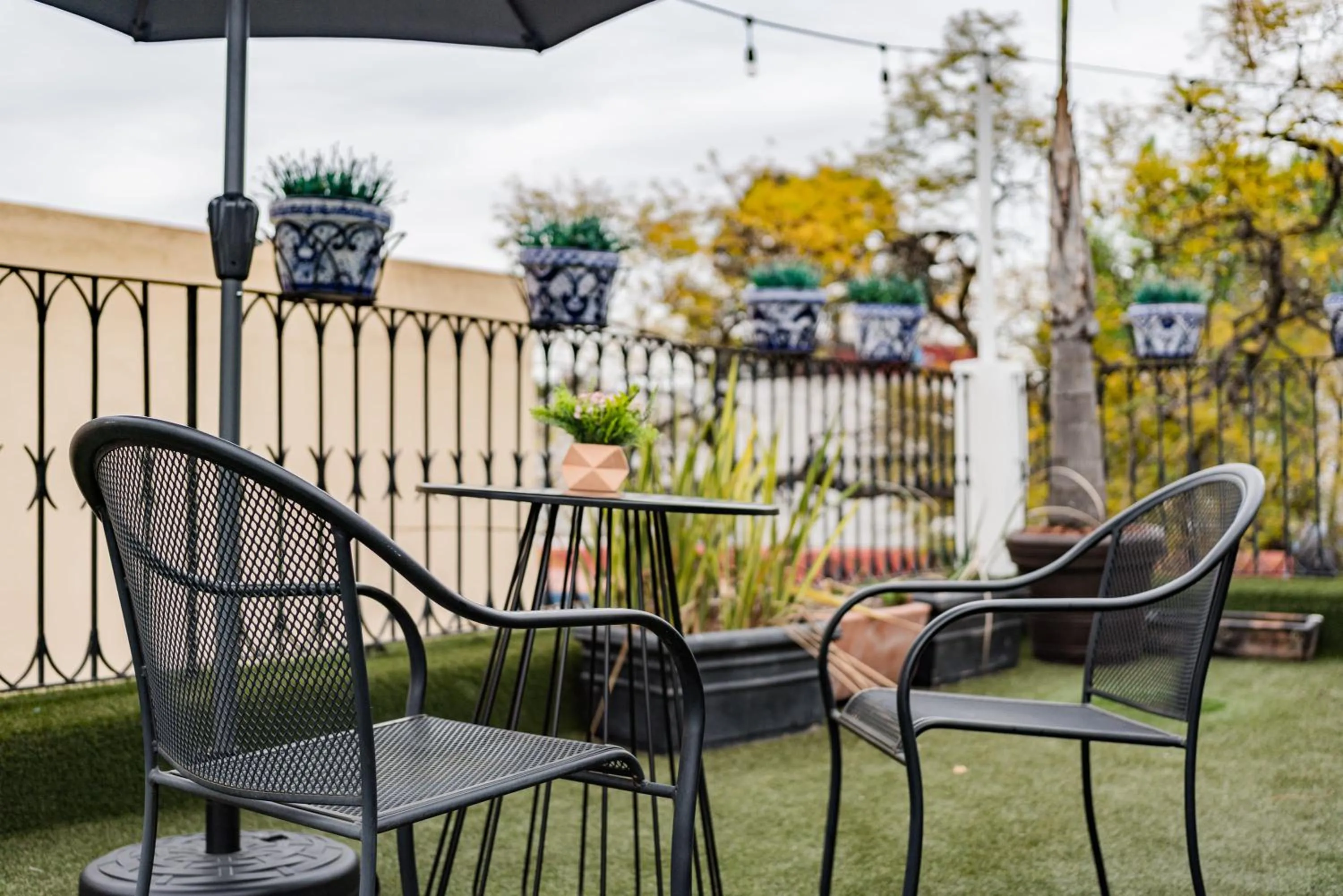Balcony/Terrace in Escandon Suites by Escajal Rooms