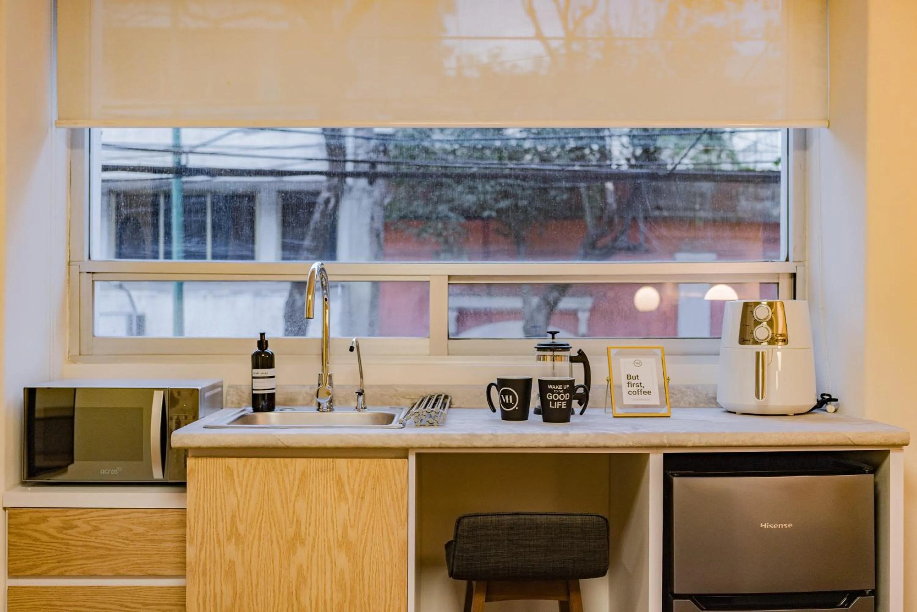 Kitchen or kitchenette in Escandon Suites by Escajal Rooms